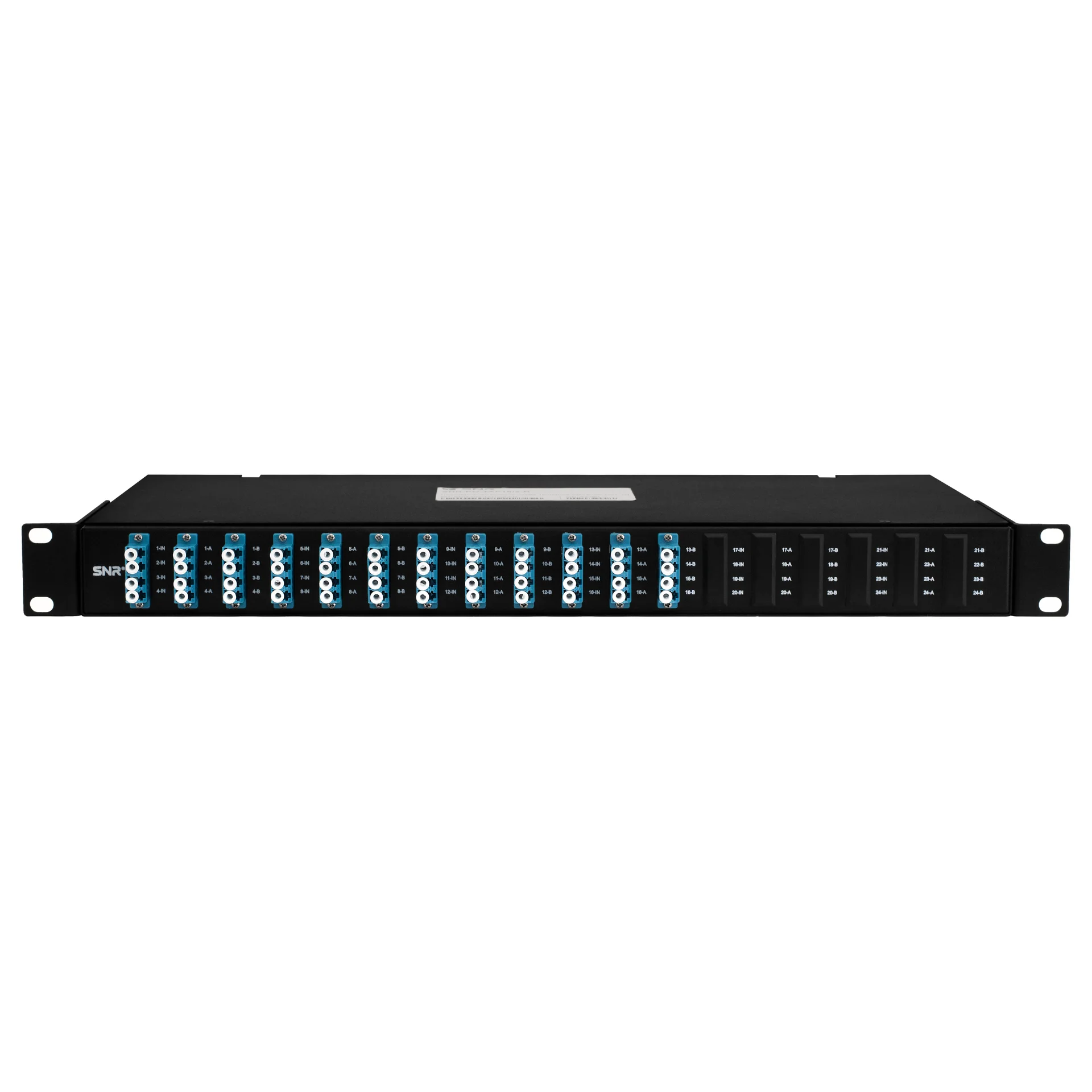 Пассивный оптический отвод 16 портов LC/UPC (деление 1х2), SM, 1U