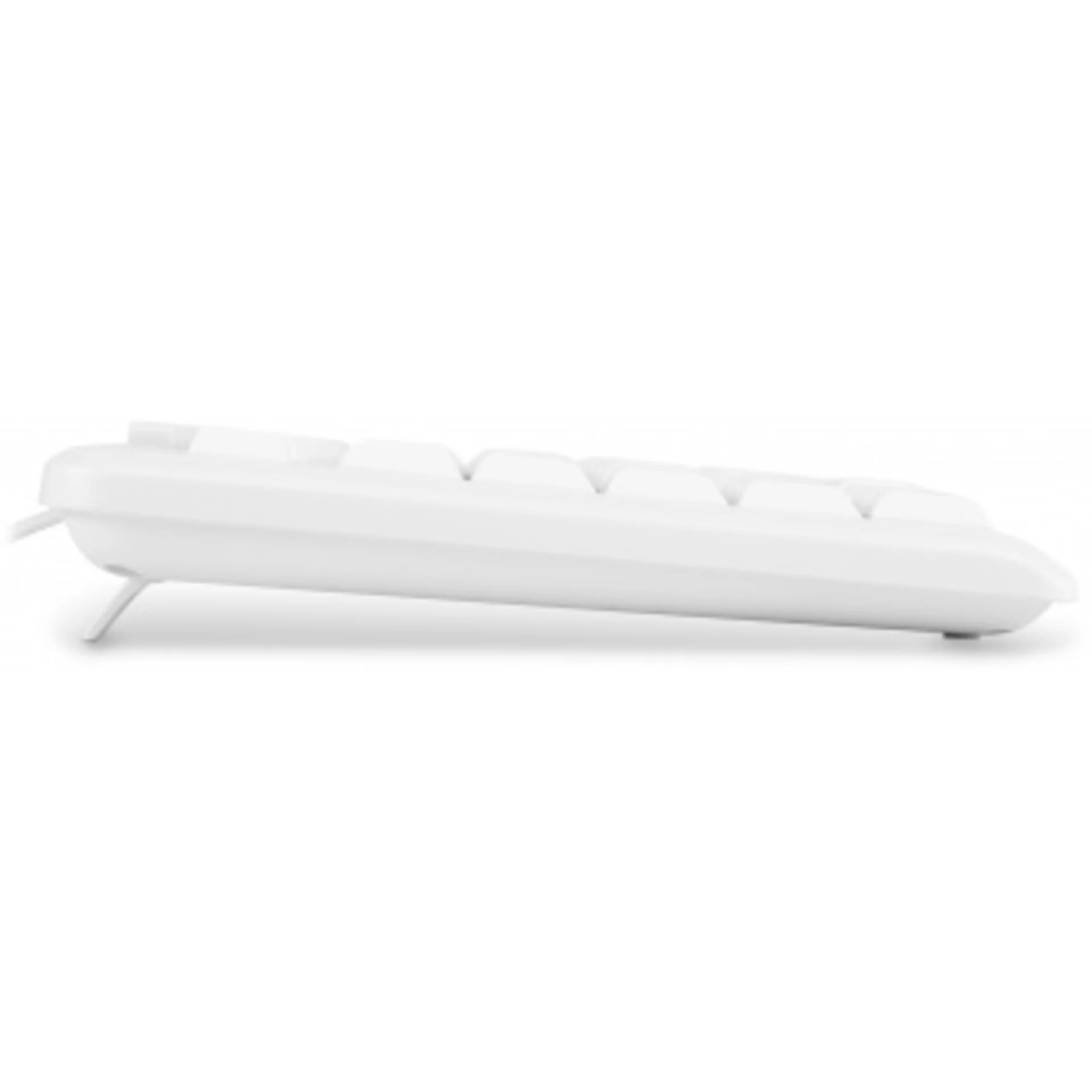 Клавиатура Оклик 305M белый USB Multimedia (1875227)