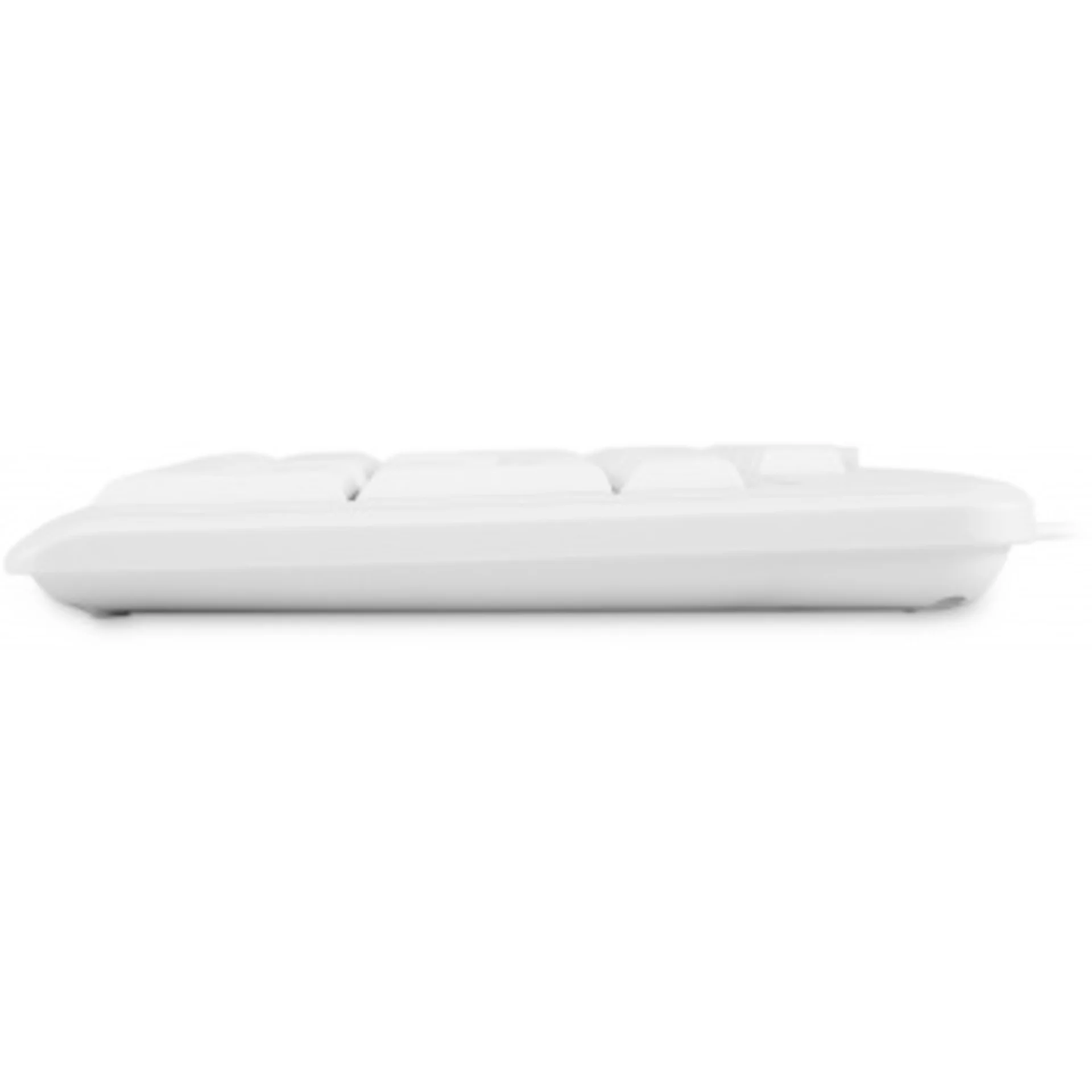 Клавиатура Оклик 305M белый USB Multimedia (1875227)