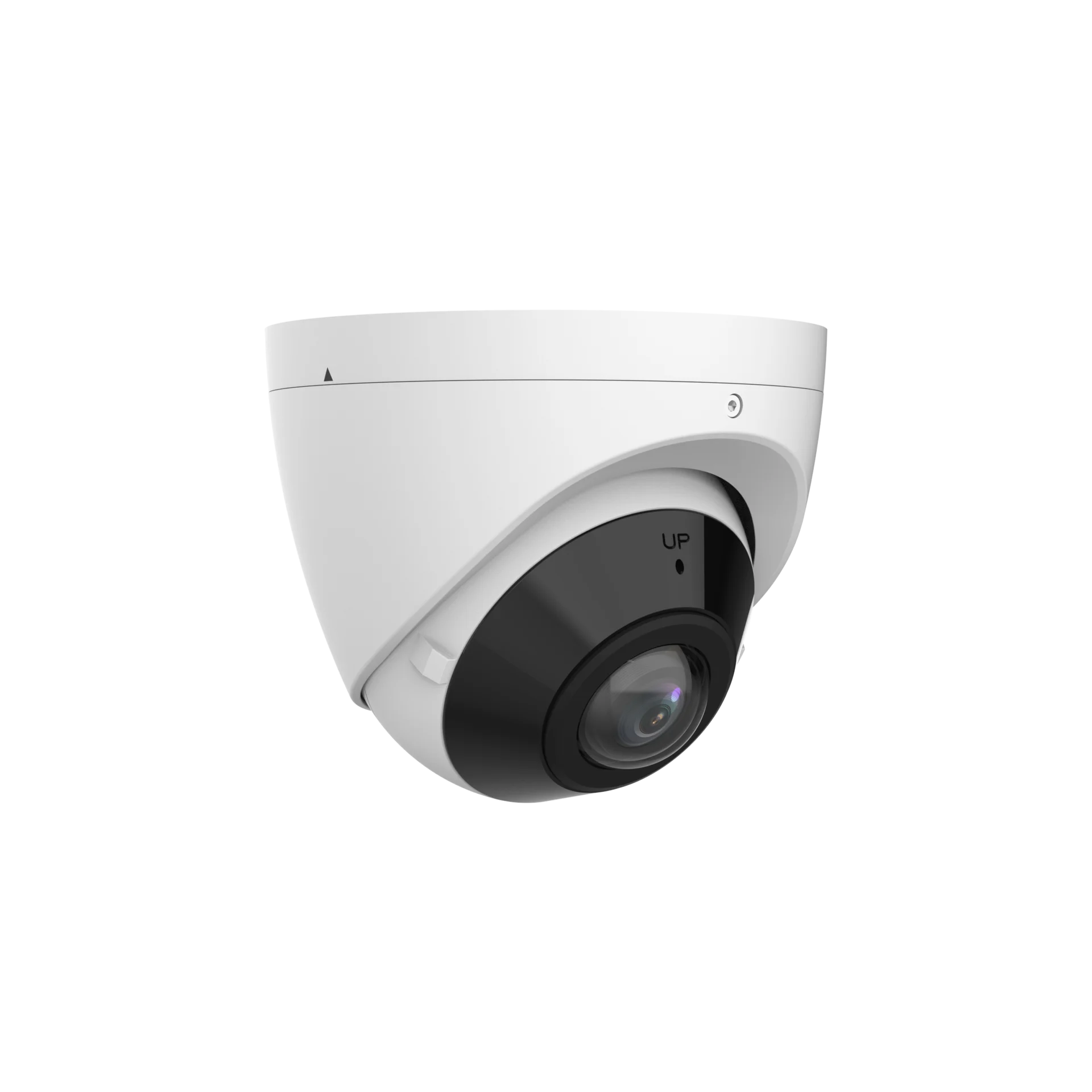 Камера сетевая купольная 5Мп OMNY HS-3605P1AWF16K-0 с микрофоном, объектив 1.68мм,обзор 180°, WDR, ИК-подсветка