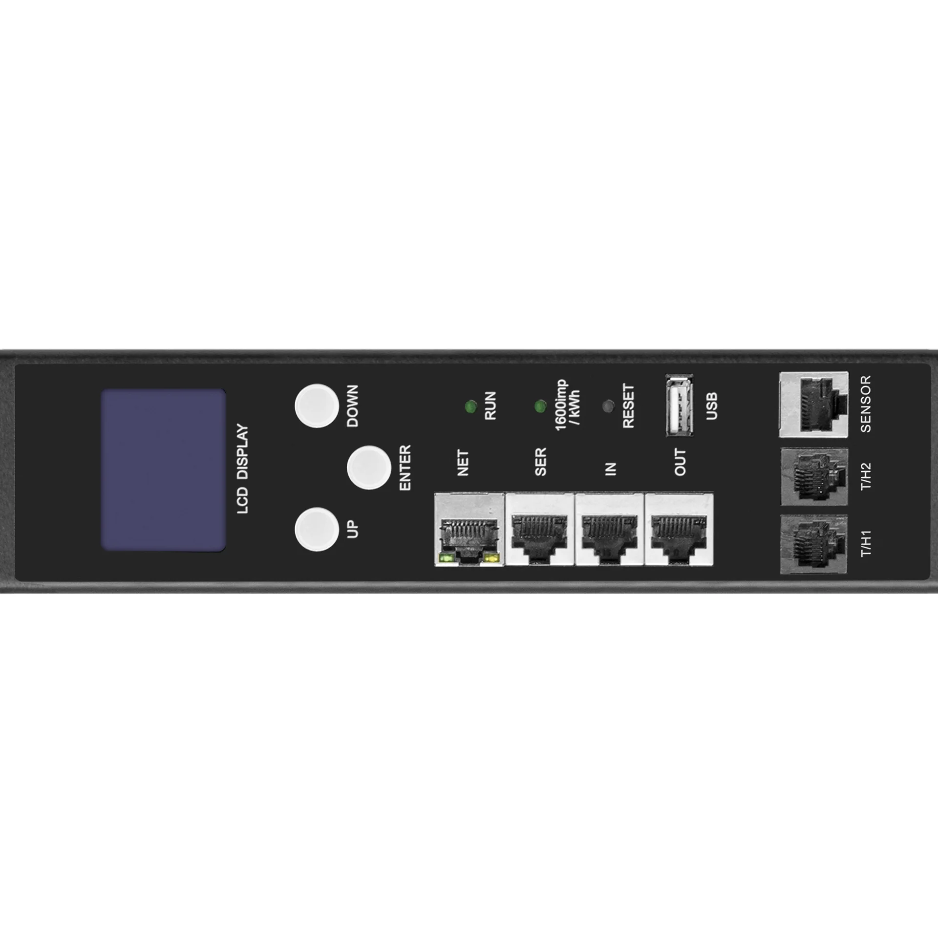 Блок розеток с функцией управления каждой розеткой серия PRO, 21xC13, 3xC19, вход IEC60309 3*32A (3P+N+PE)