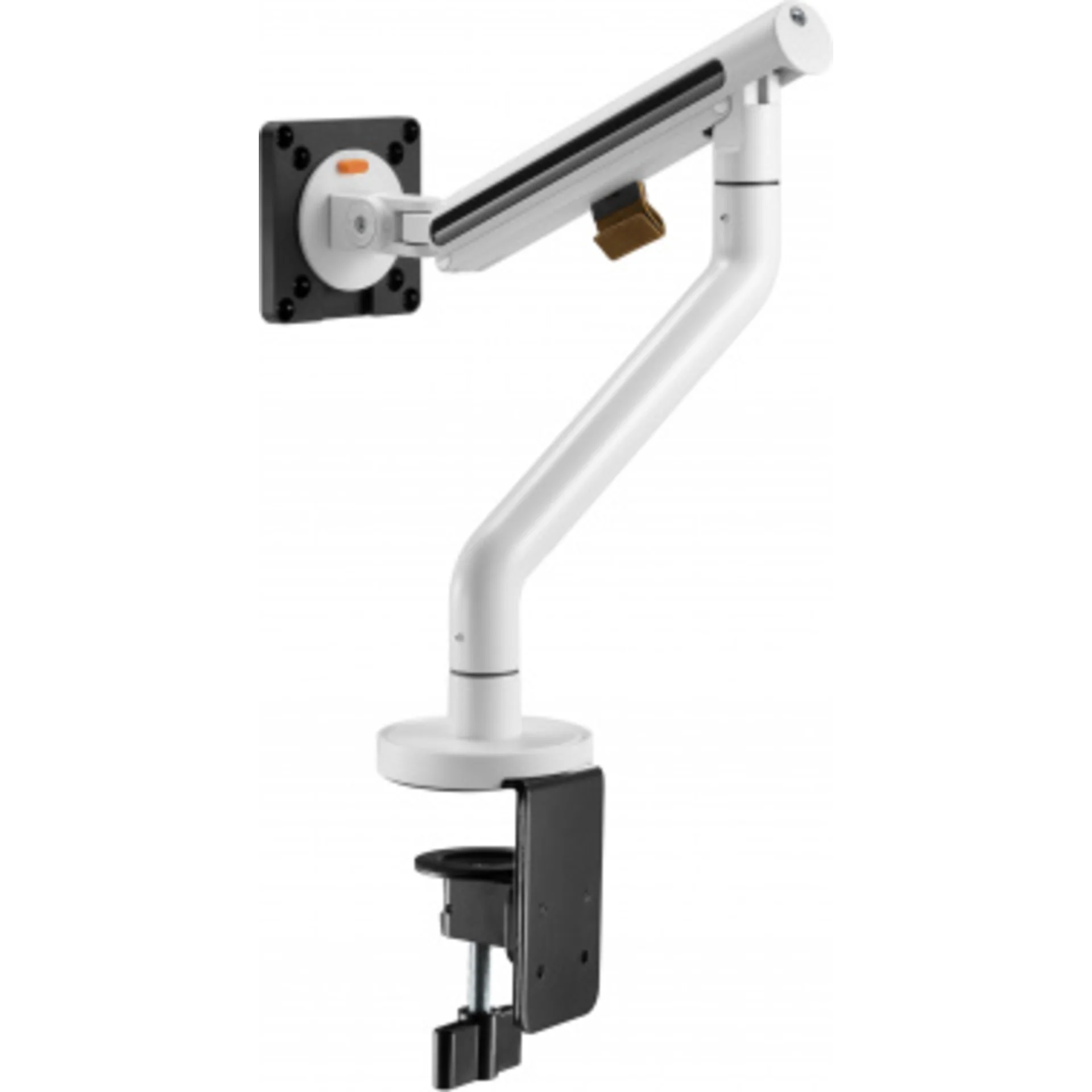 Кронштейн для мониторов Ultramounts UM725W белый 17"-32" макс.9кг крепление к столешнице поворот и н