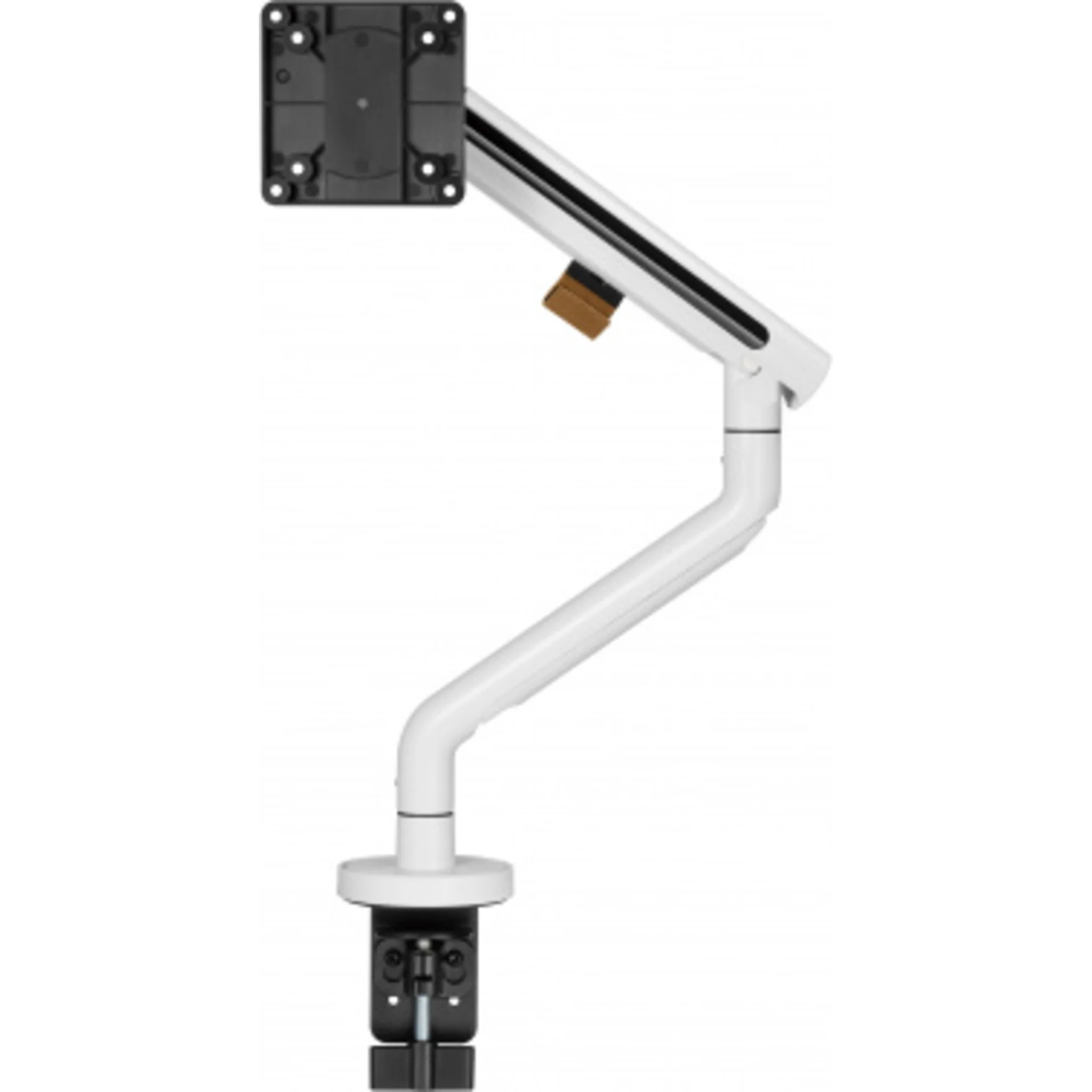 Кронштейн для мониторов Ultramounts UM725W белый 17"-32" макс.9кг крепление к столешнице поворот и н