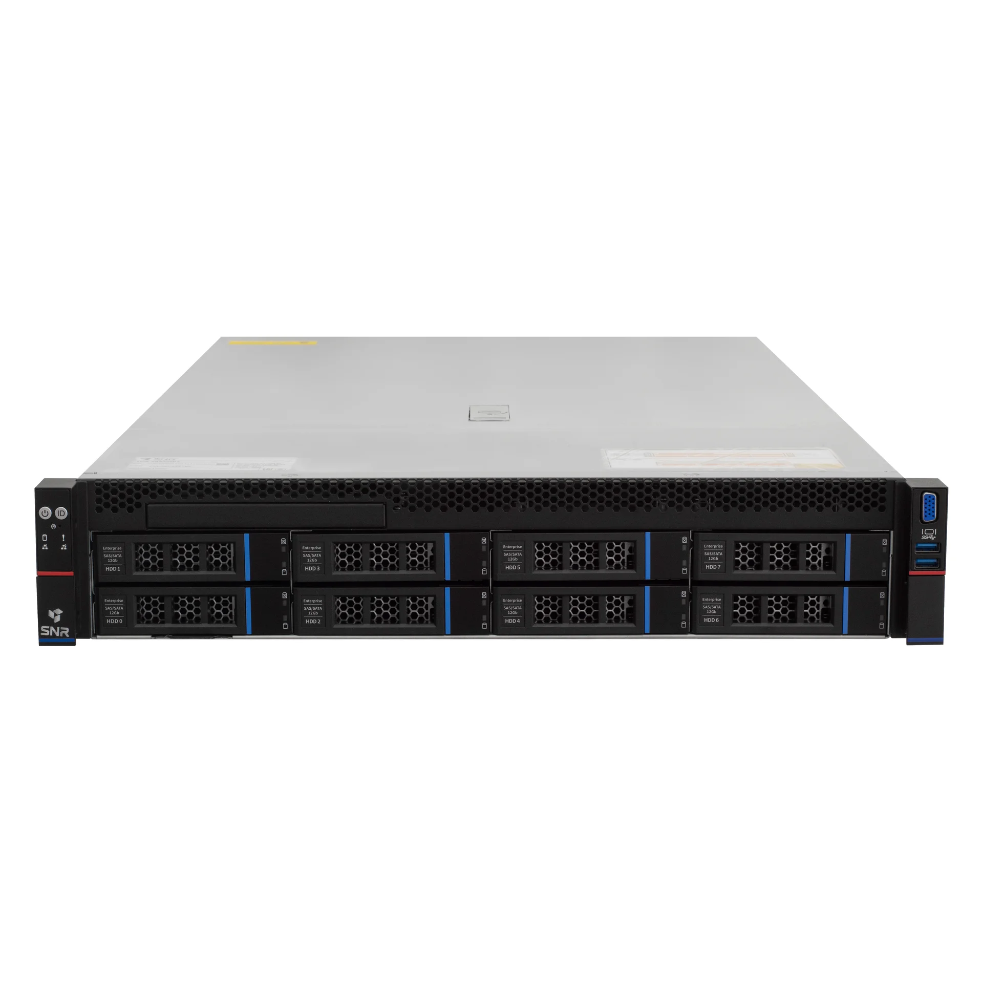 Серверная платформа SNR-SR2208RE, 2U, AMD EPYC, DDR4, 8xHDD, резервируемый БП