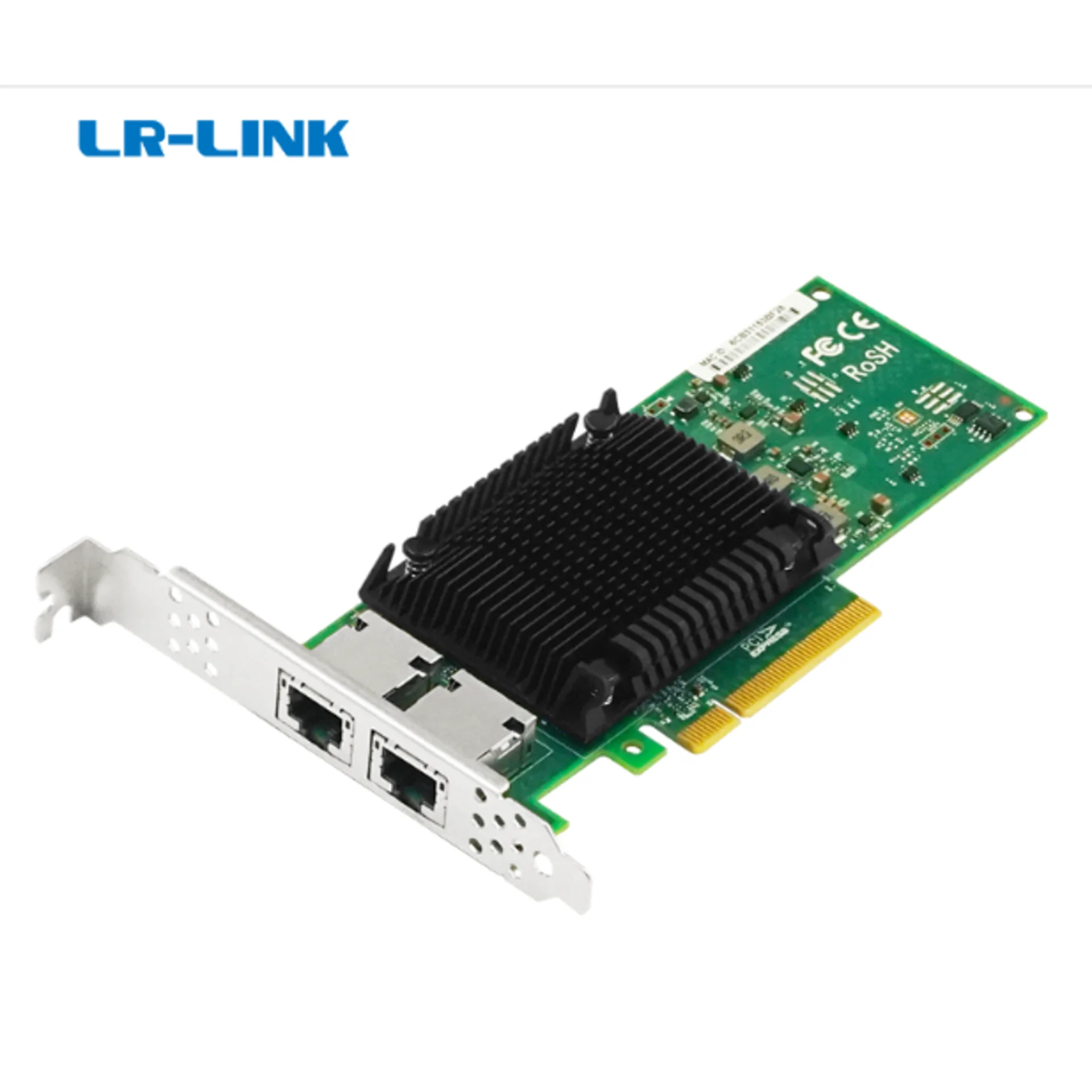 Сетевая карта LR-Link 2 порта 10GBase-T Ethernet PCIe X8 LRES1012PT