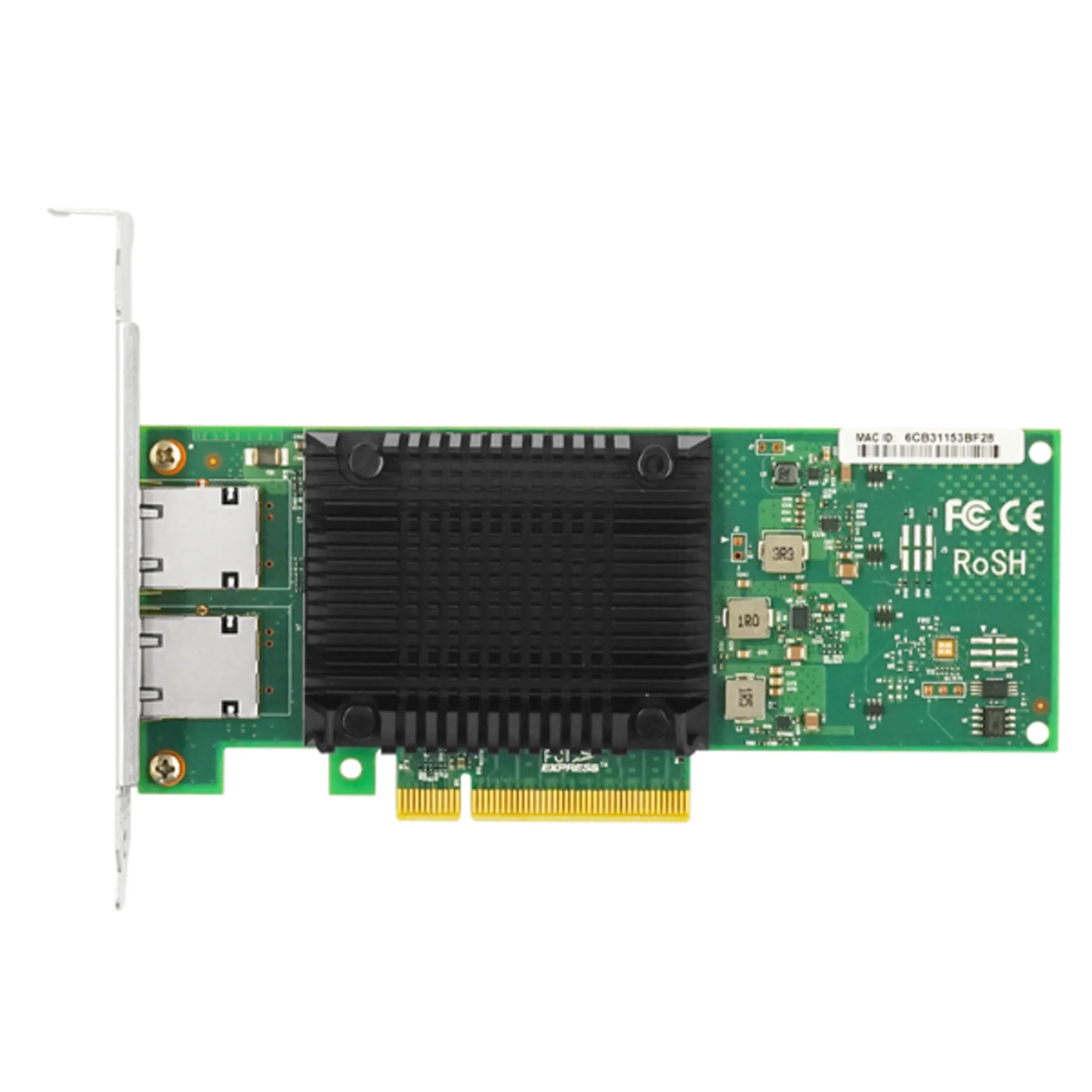 Сетевая карта LR-Link 2 порта 10GBase-T Ethernet PCIe X8 LRES1012PT