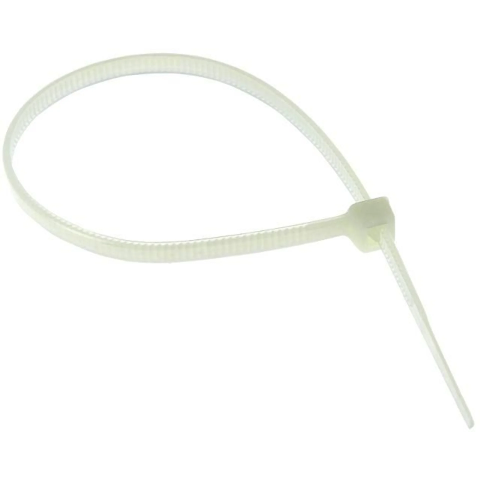 Хомут кабельный 2.5х120 нейл. бел. (уп.100шт) EKF plc-c-2.5x120