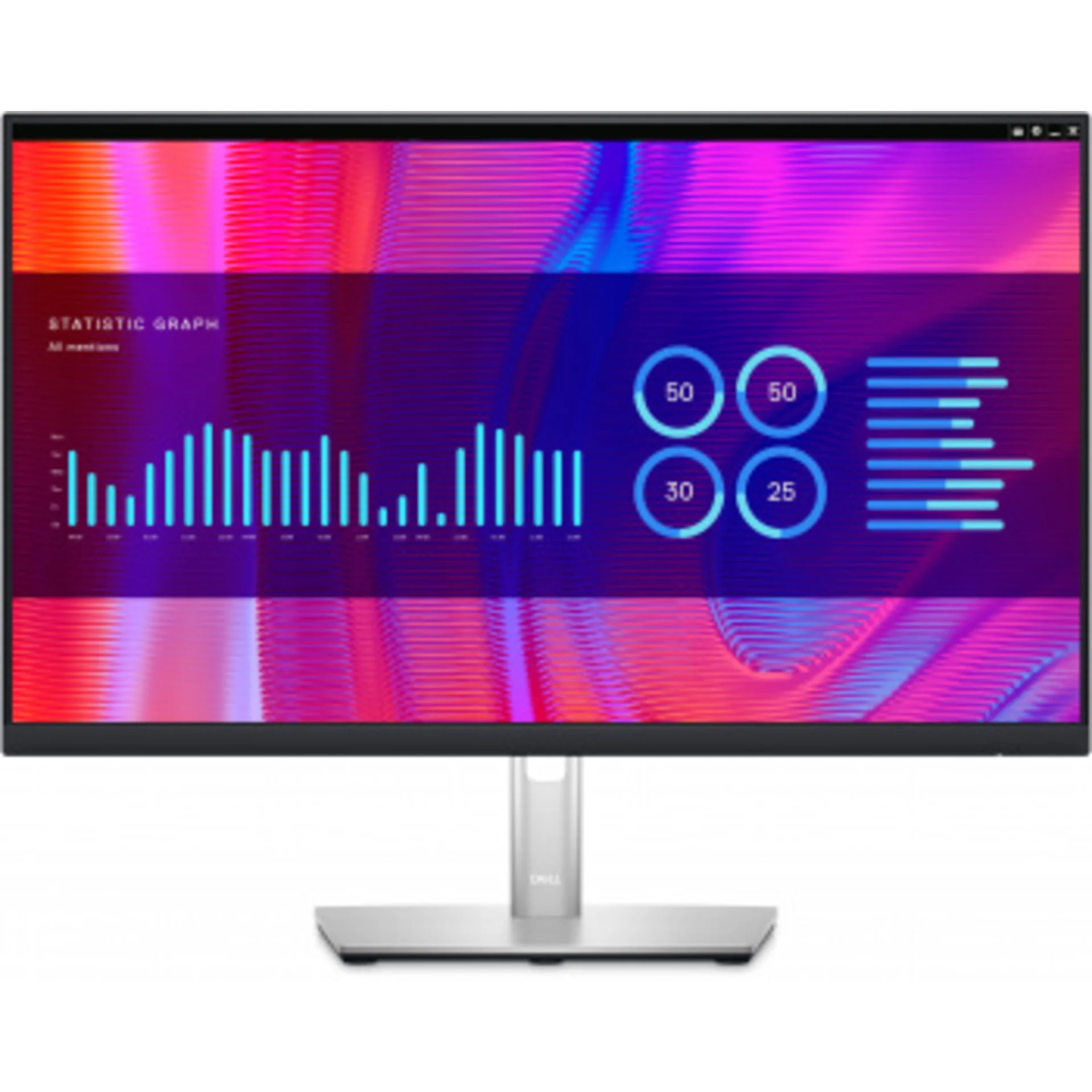 Монитор Dell 23.8" P2423DE черный IPS LED 5ms 16:9 HDMI матовая HAS Piv 1000:1 300cd 178гр/178гр 256