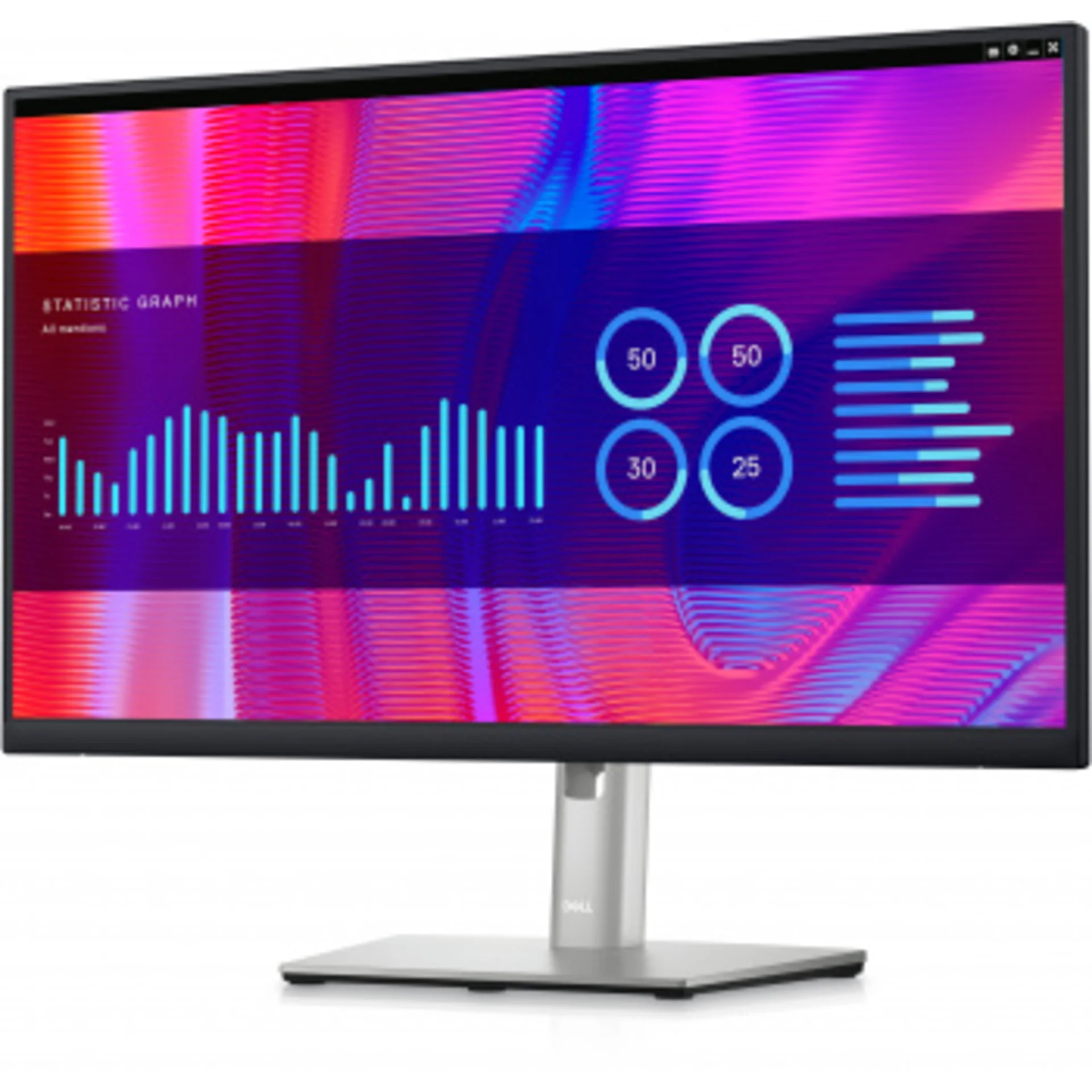 Монитор Dell 23.8" P2423DE черный IPS LED 5ms 16:9 HDMI матовая HAS Piv 1000:1 300cd 178гр/178гр 256