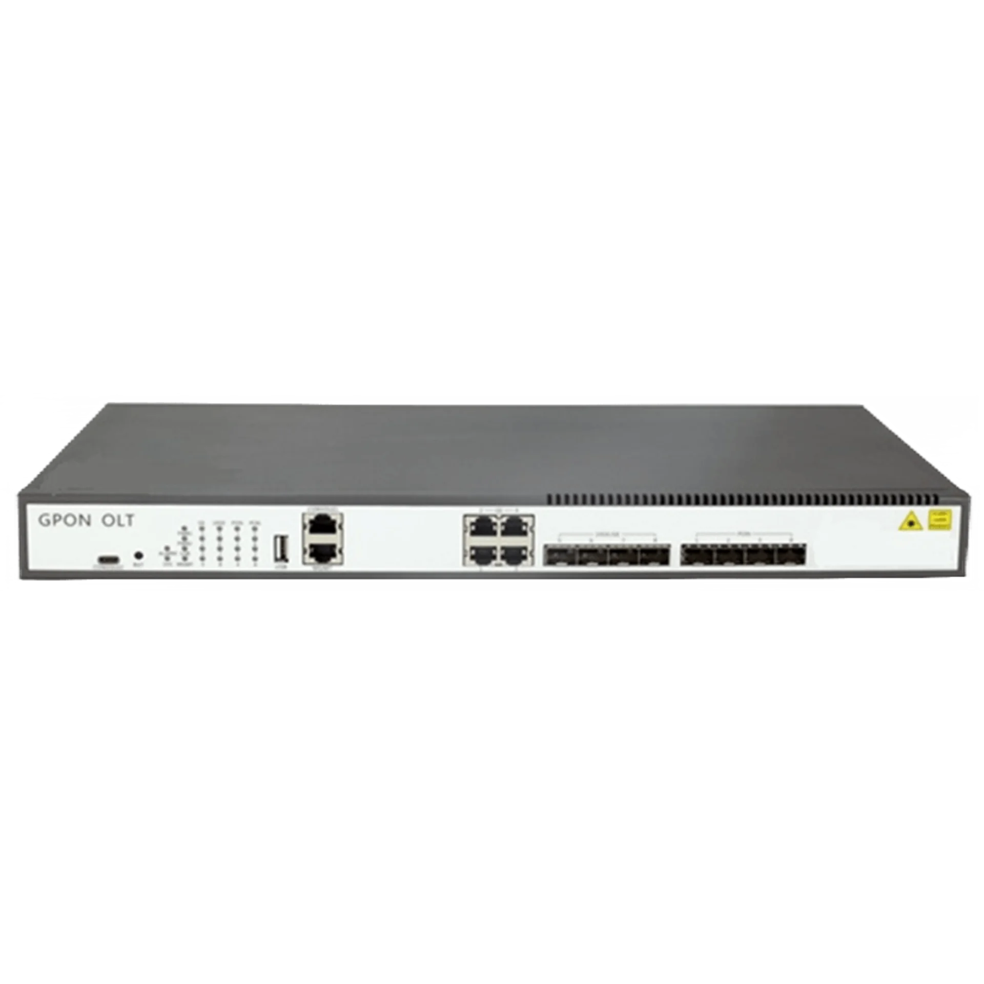 Станционный терминал SNR OLT с 4 портами GPON (SFP) и 4 портами 10G/SFP+, 4 портами 10/100/1000-Base-T