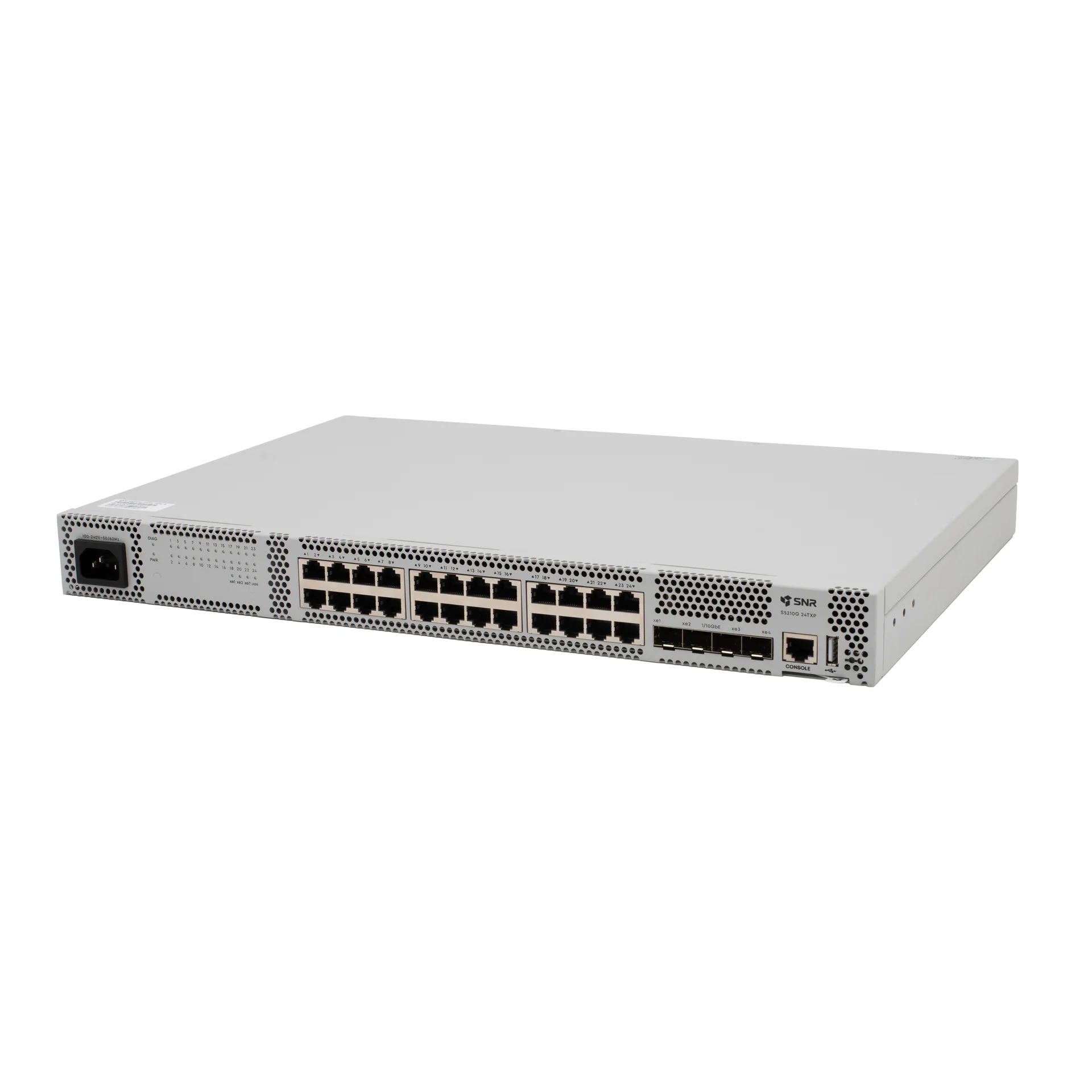 Управляемый PoE коммутатор уровня 2+ SNR-S5210G-24TX-POE-R