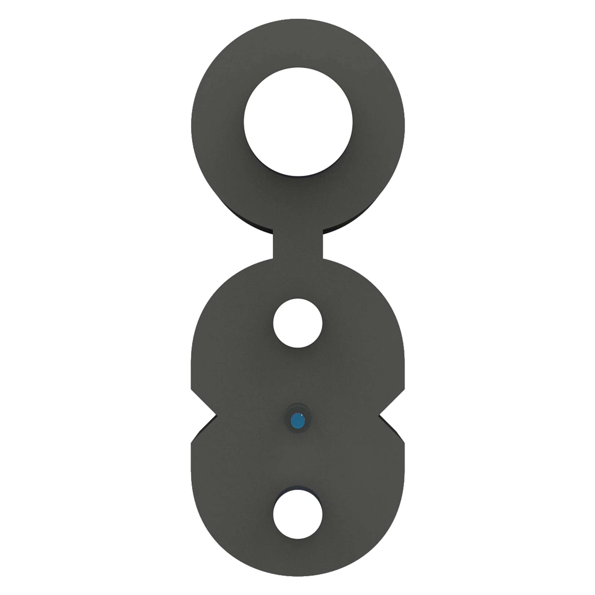 Кабель оптический B-OptiX, с дополнительным несущим элементом (проволока 1.0 мм), 1 волокно