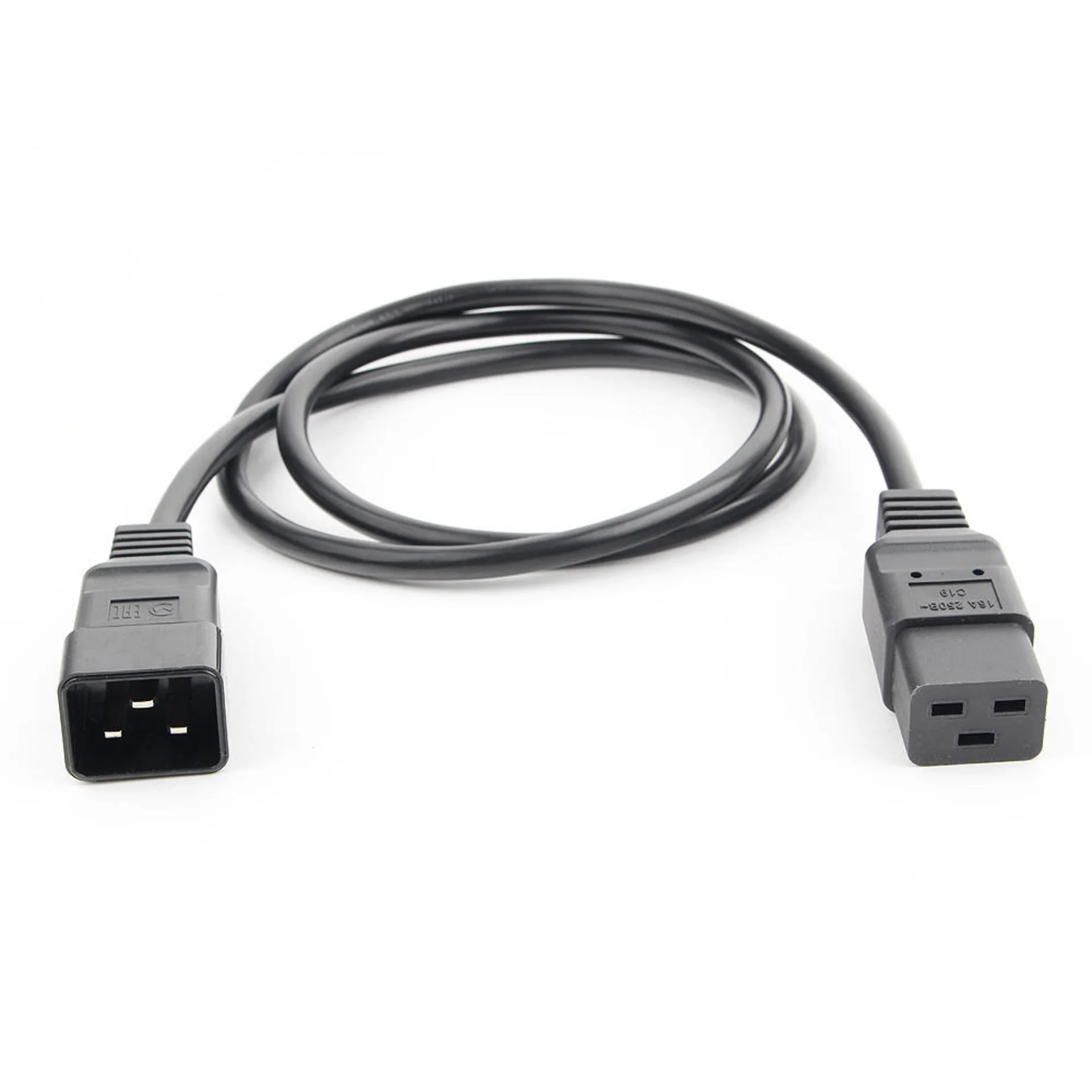 Кабель питания IEC320-C20/IEC320-C19, 220B, 16А, 1.8м