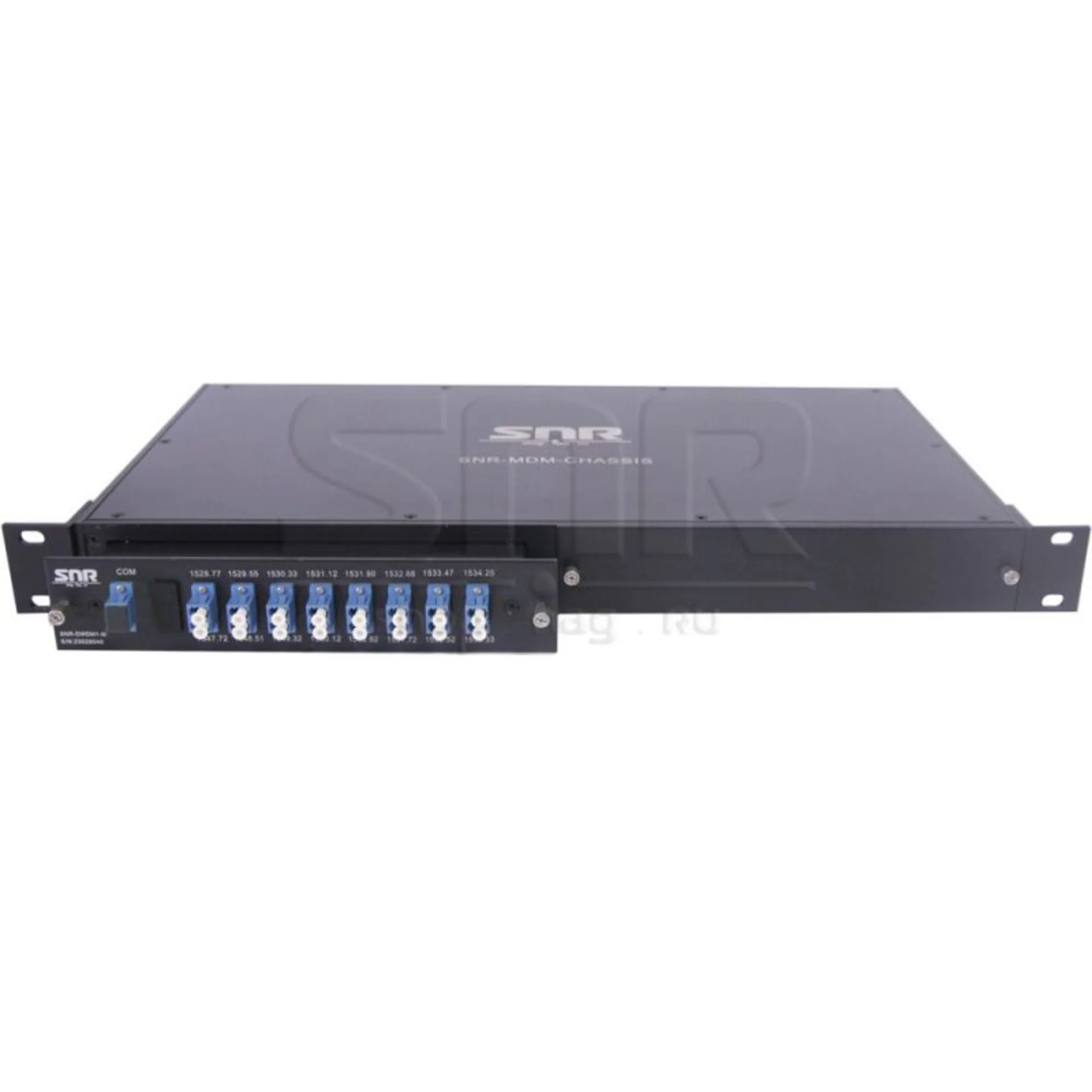 Мультиплексор DWDM одноволоконный 8-канальный в 1/2-слоте