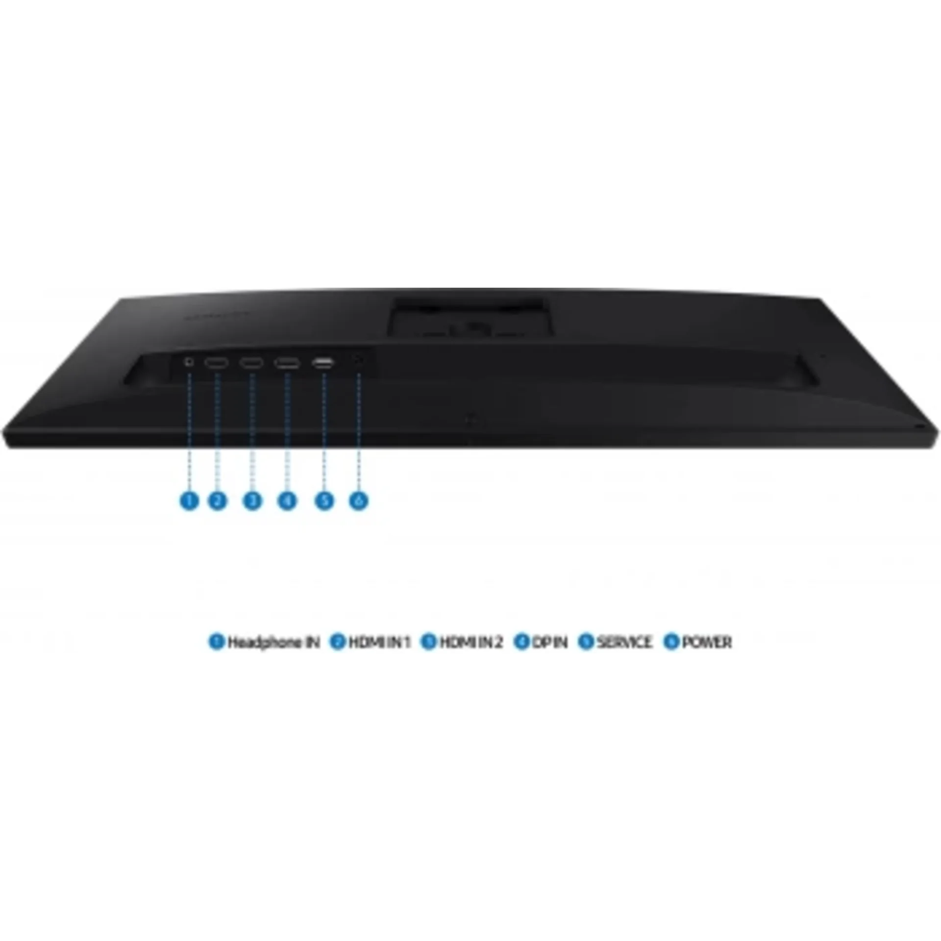 Монитор Samsung 27" S27F610EAIXCI черный IPS LED 16:9 HDMI матовая HAS Piv 1000:1 300cd 178гр/178гр