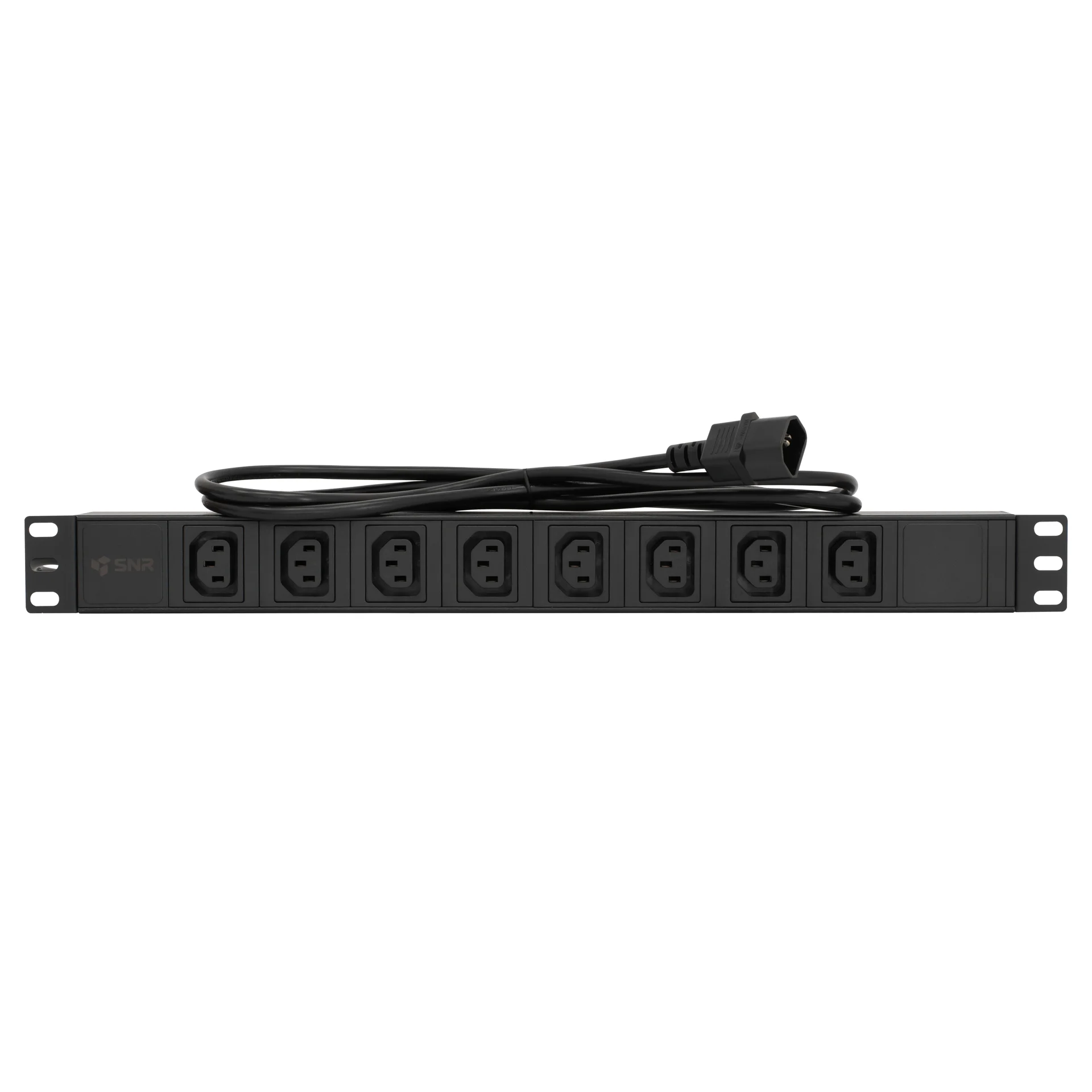 Блок розеток серии SNR-PDU базовый на 8хC13, шнур питания 1,8 м 3x1.0 мм² с вилкой C14, 10A