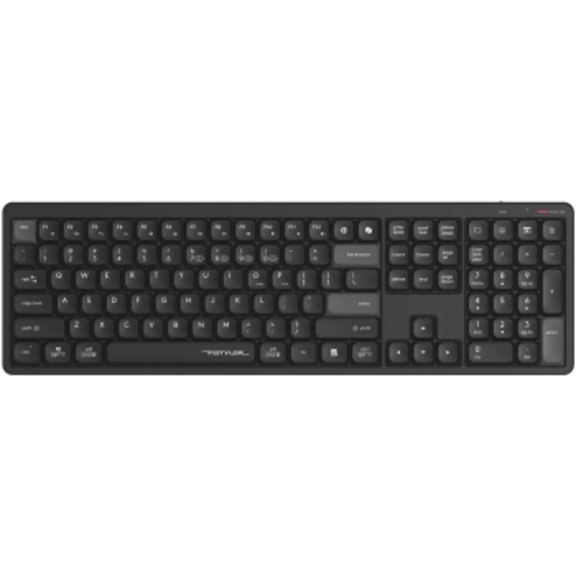 Клавиатура A4Tech Fstyler FBX55C черный USB беспроводная BT/Radio slim Multimedia (FBX55C)