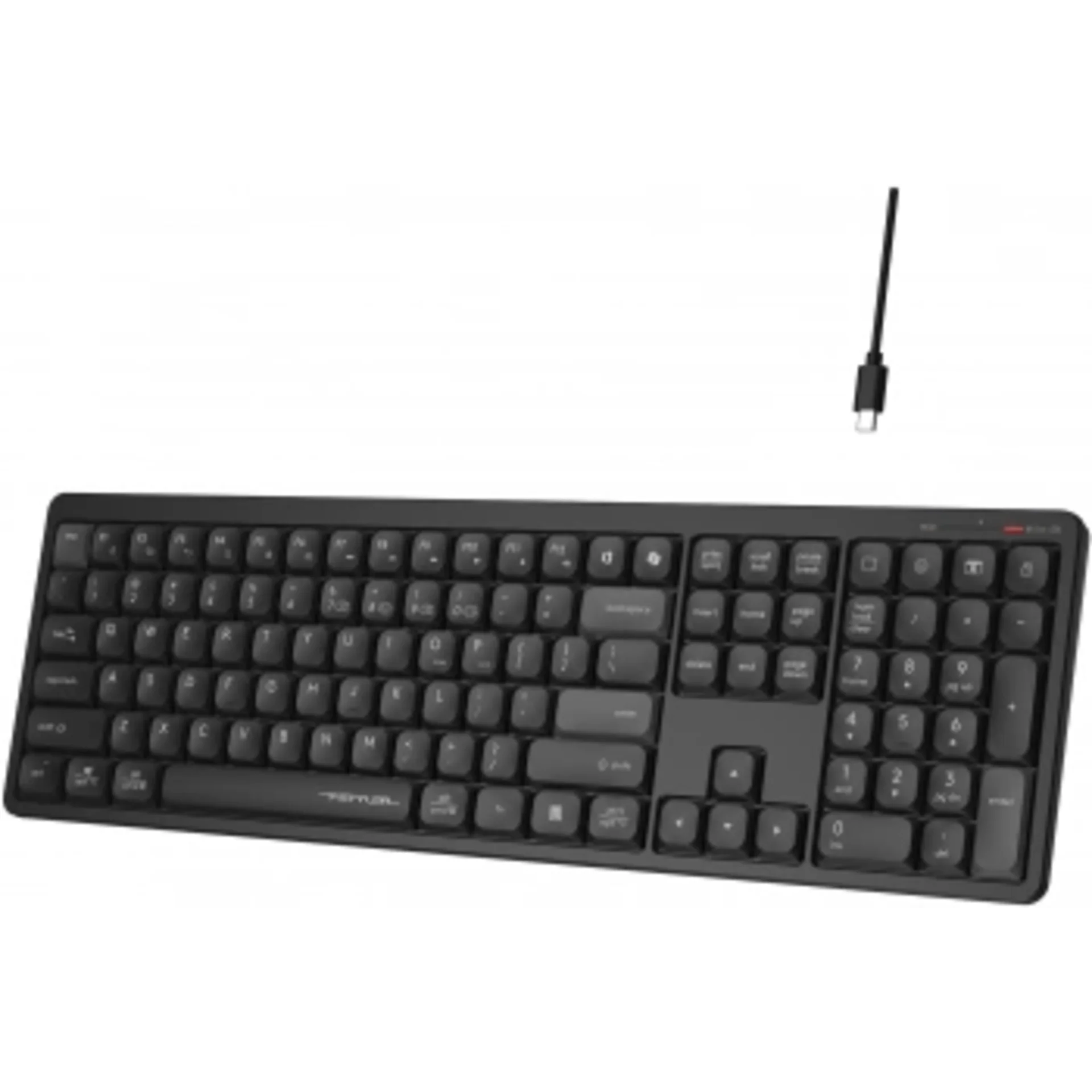 Клавиатура A4Tech Fstyler FBX55C черный USB беспроводная BT/Radio slim Multimedia (FBX55C)