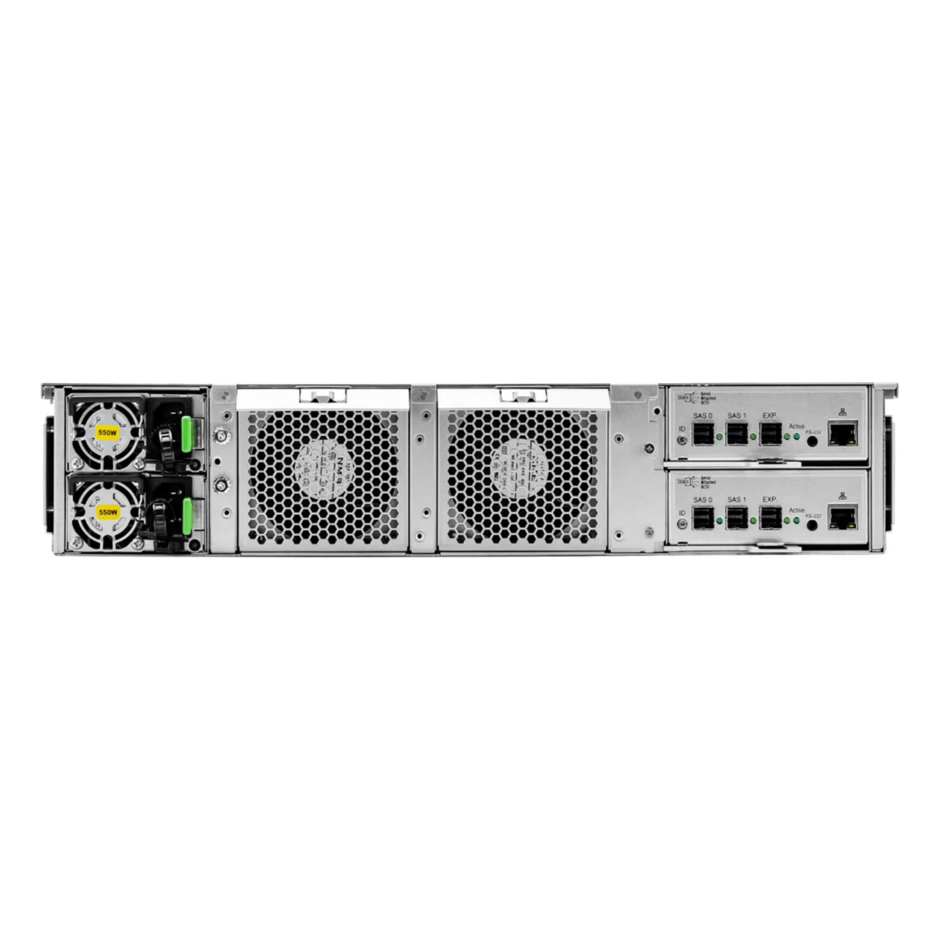 Дисковая полка SNR-JB212D, 2U, 12xHDD, 2 контроллера 12Gb/s, резервируемый БП