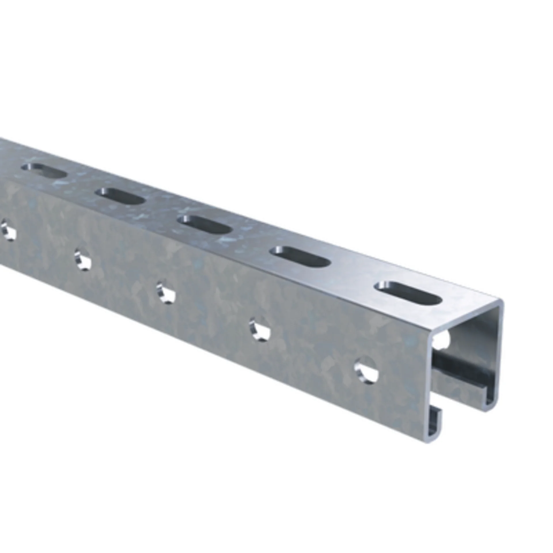 Профиль С-образный перфорир. 41х41 L3000 сталь 2.5мм LAS DKC BPM4130