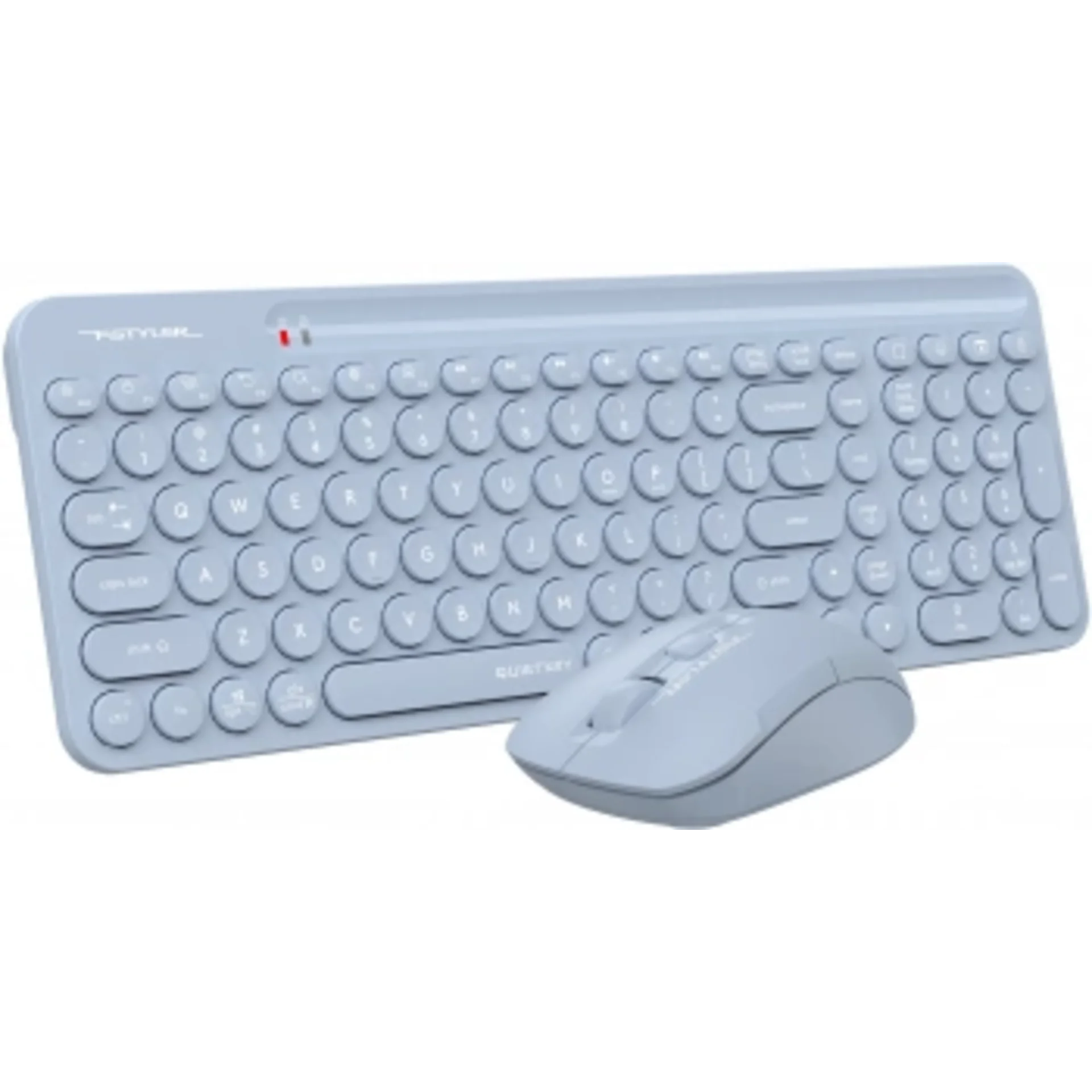 Клавиатура + мышь A4Tech Fstyler FG3300 Air2 клав:синий мышь:синий USB беспроводная slim Multimedia