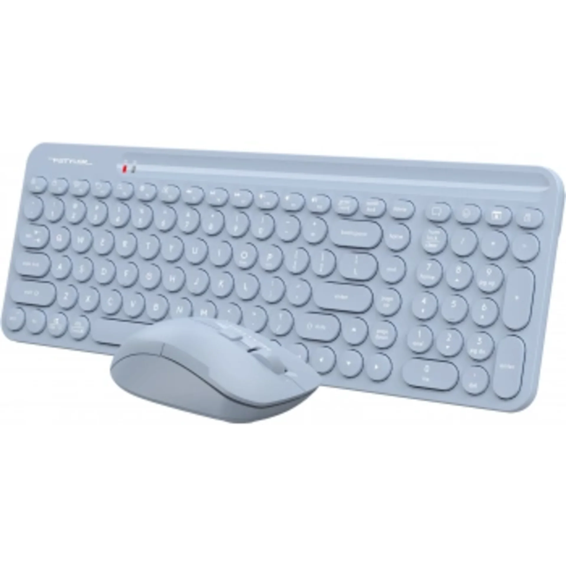Клавиатура + мышь A4Tech Fstyler FG3300 Air2 клав:синий мышь:синий USB беспроводная slim Multimedia