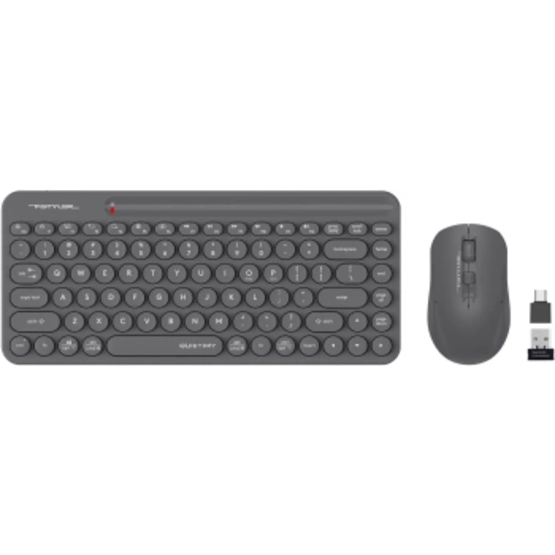 Клавиатура + мышь A4Tech Fstyler FG3200 Air2 клав:серый мышь:серый USB беспроводная slim Multimedia