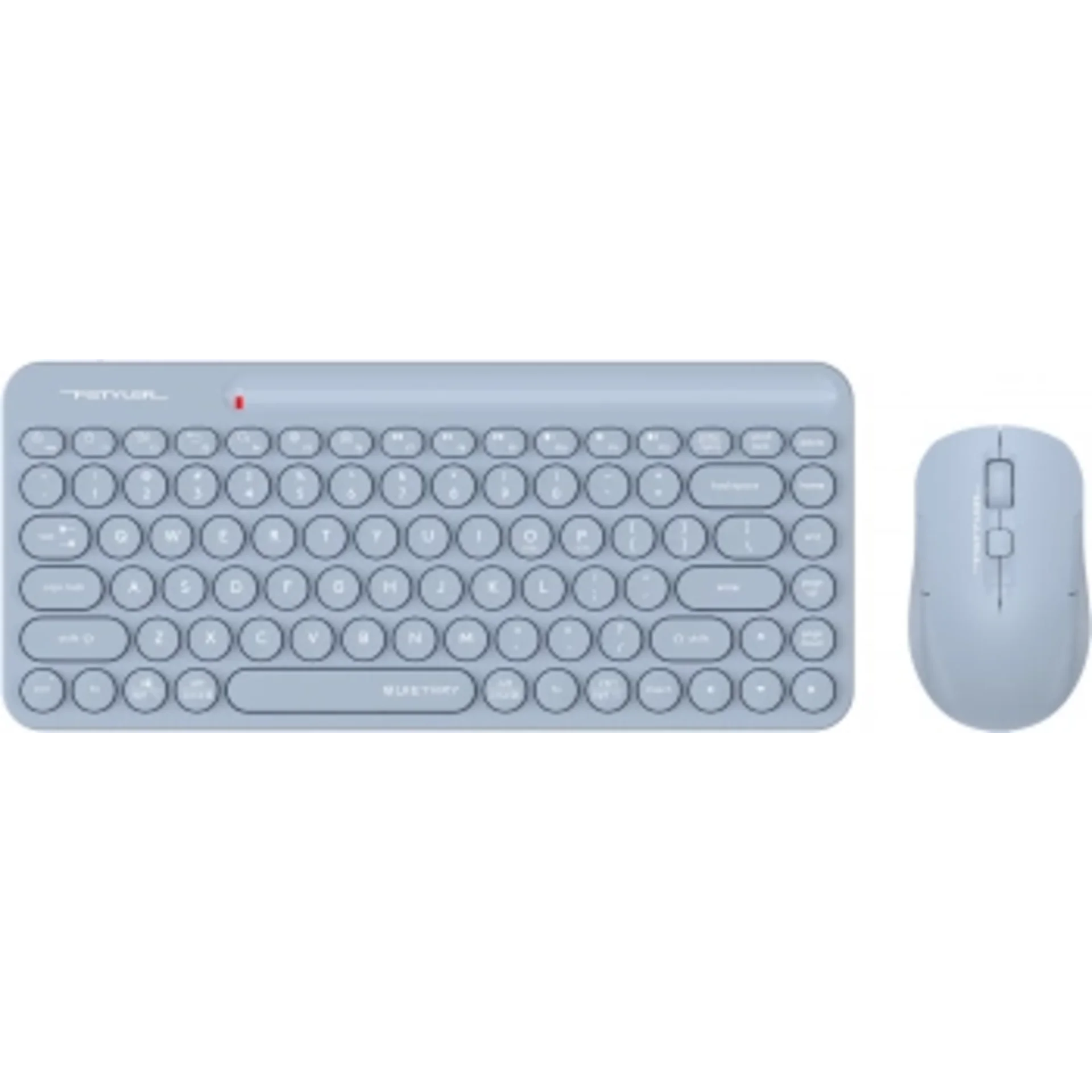 Клавиатура + мышь A4Tech Fstyler FG3200 Air2 клав:синий мышь:синий USB беспроводная slim Multimedia
