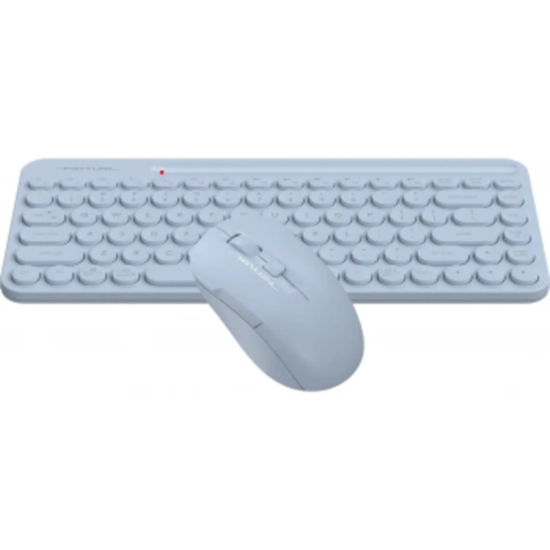 Клавиатура + мышь A4Tech Fstyler FG3200 Air2 клав:синий мышь:синий USB беспроводная slim Multimedia