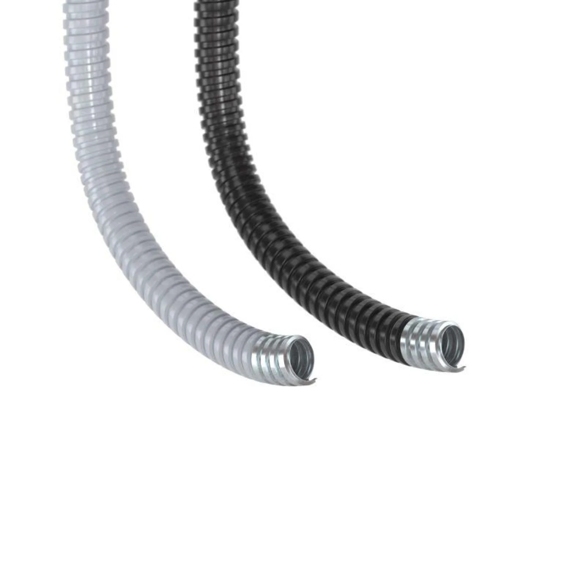 Металлорукав в ПВХ изоляции DN 12мм Dвн.12.0мм Dнар.16.0мм без протяжки черн. (уп.50м) DKC 6071R-012