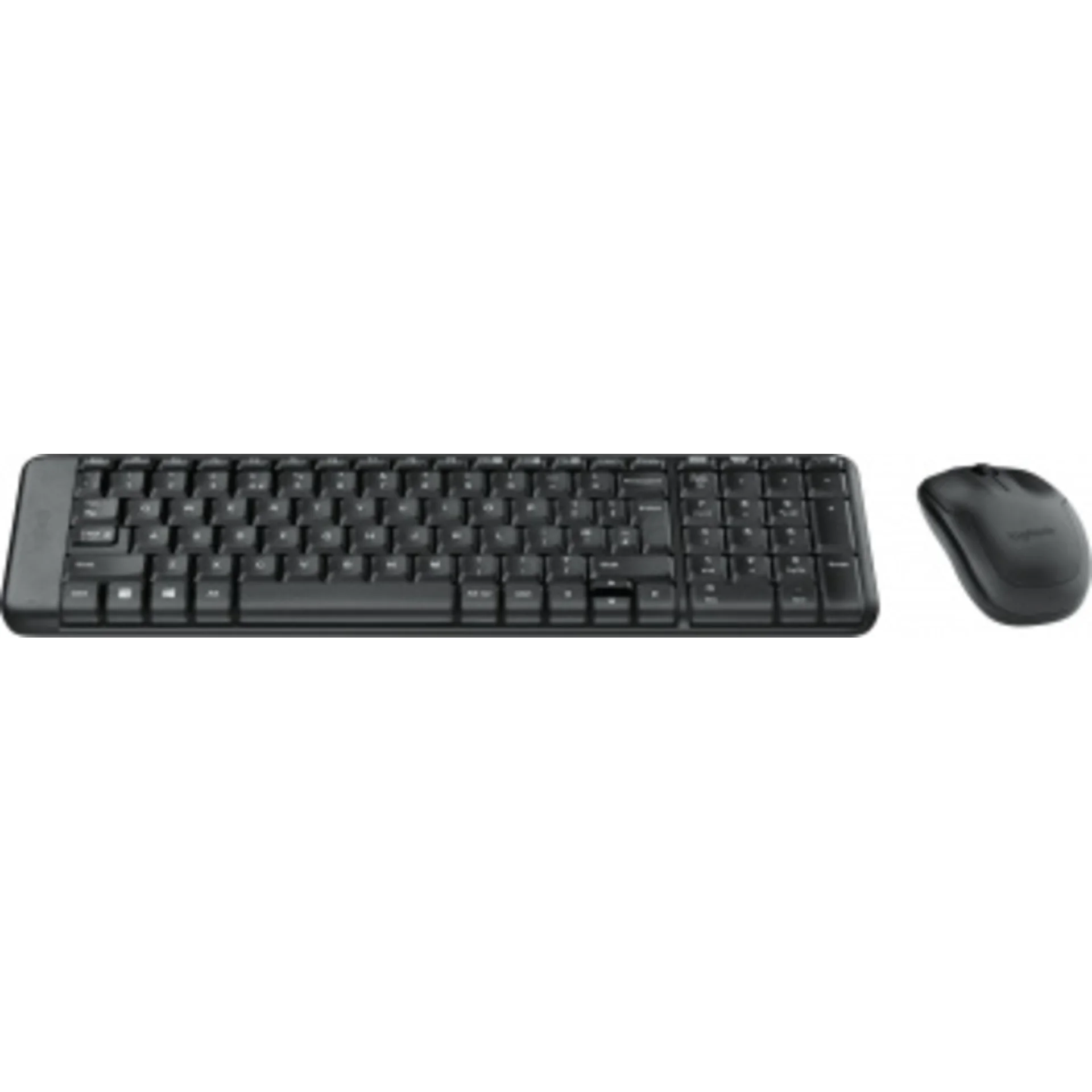 Клавиатура + мышь Logitech MK220 клав:черный мышь:черный USB беспроводная (920-003161)