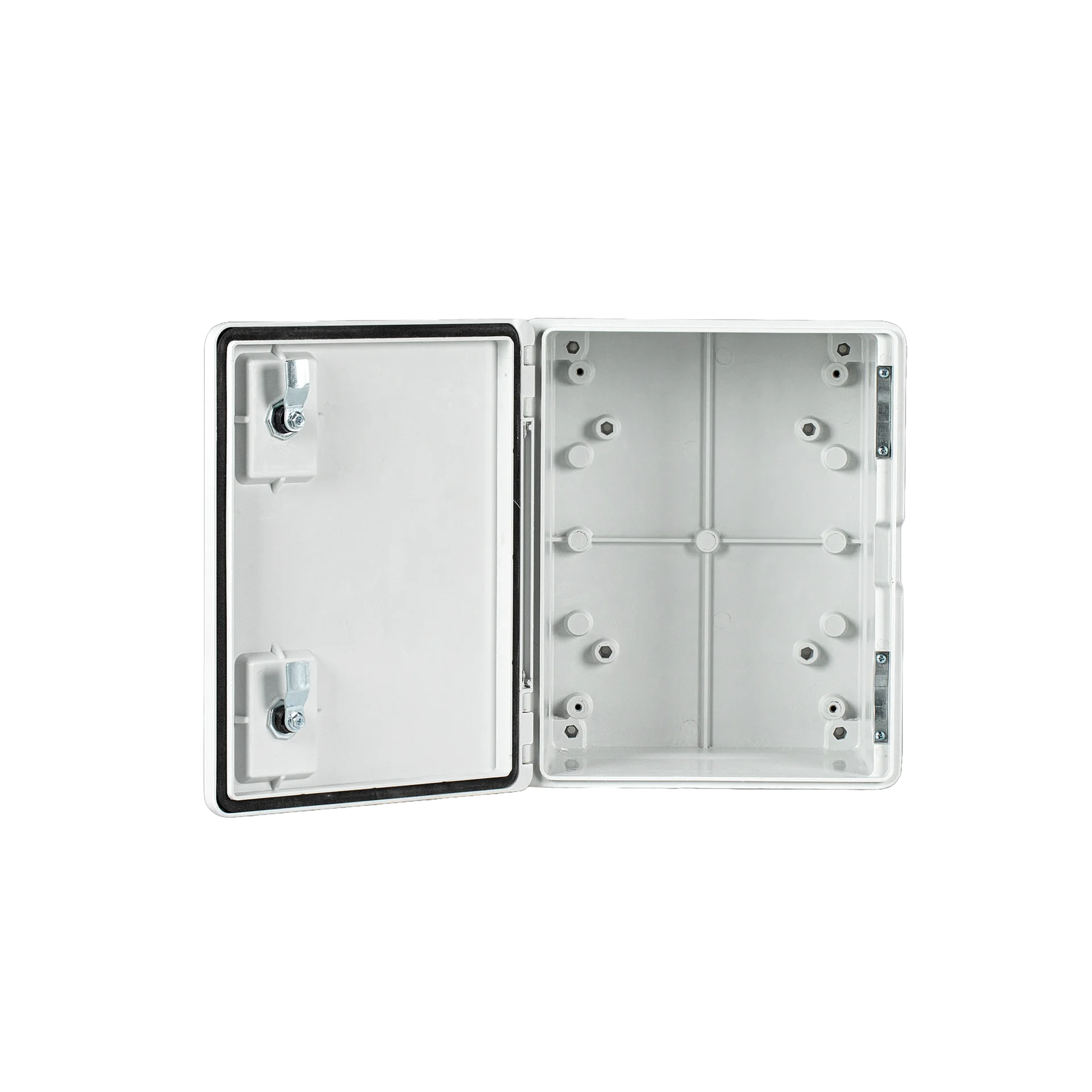 Стеклопластиковый шкаф навесной с монтажной панелью, 300х400х200мм, IP65