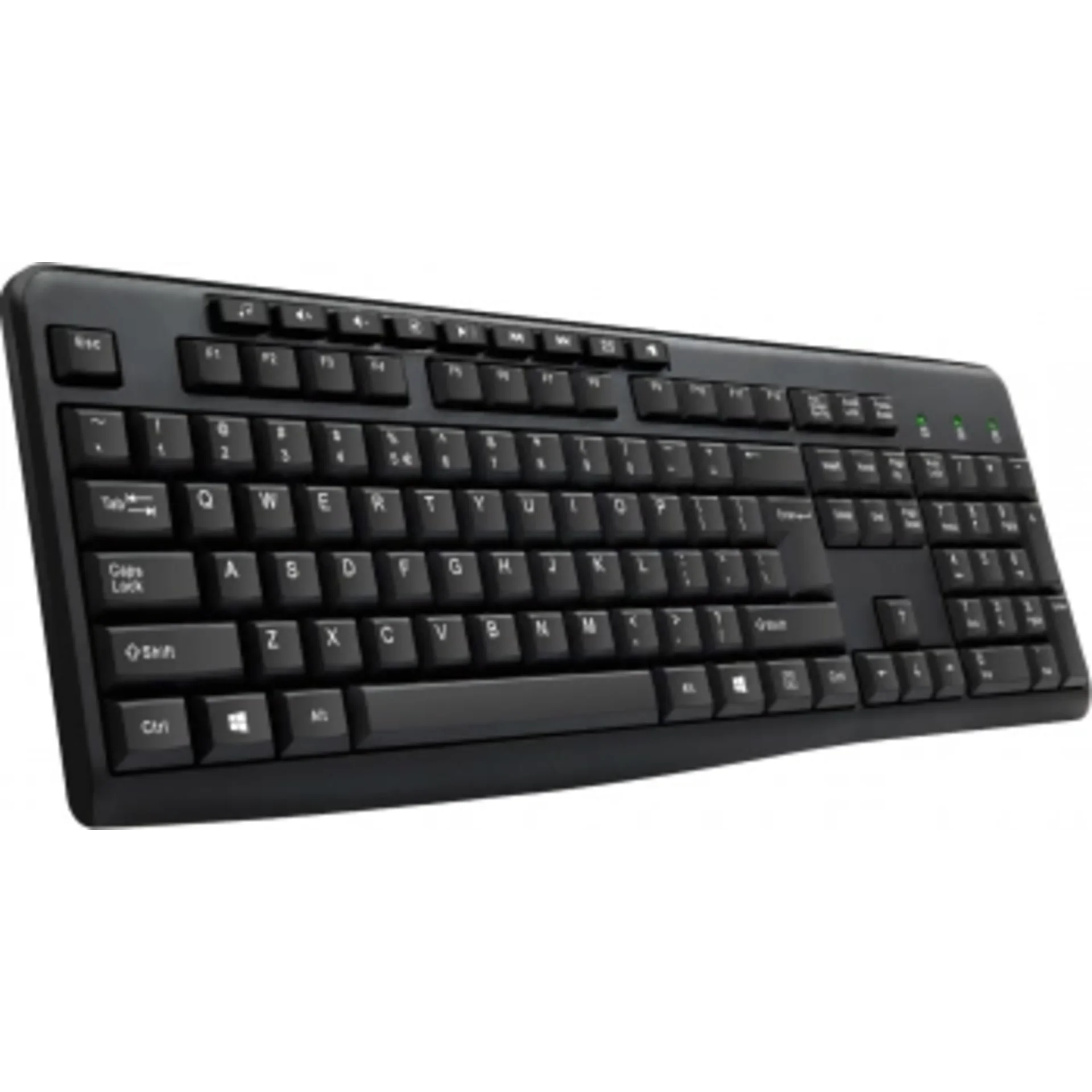 Клавиатура Оклик 305M черный USB Multimedia (1659987)