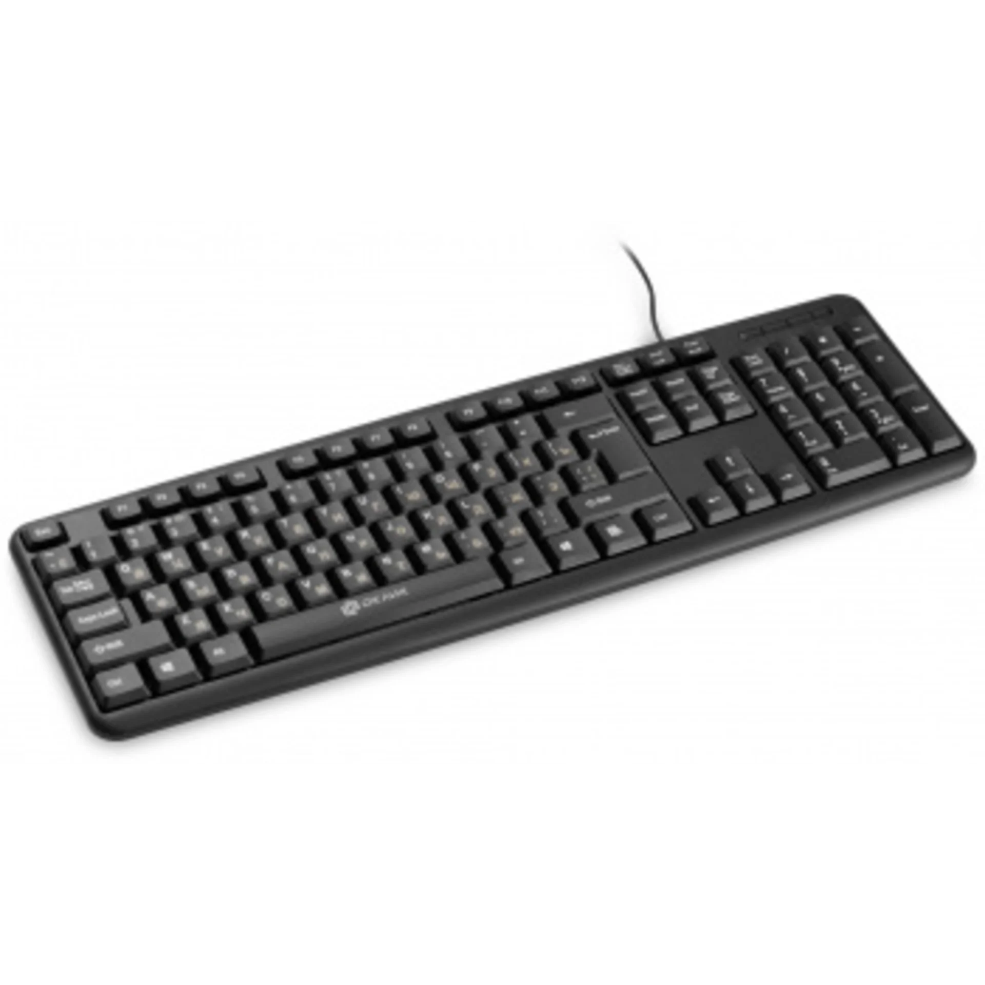 Клавиатура Оклик 130M черный USB (337077)