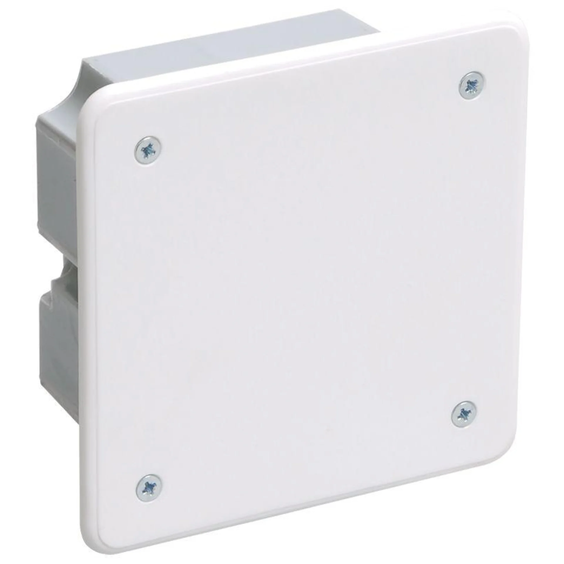 Коробка распаячная СП 92х92х45 КМ41021 для полых стен (с саморезами метал. лапки. с крышкой) IEK UKG