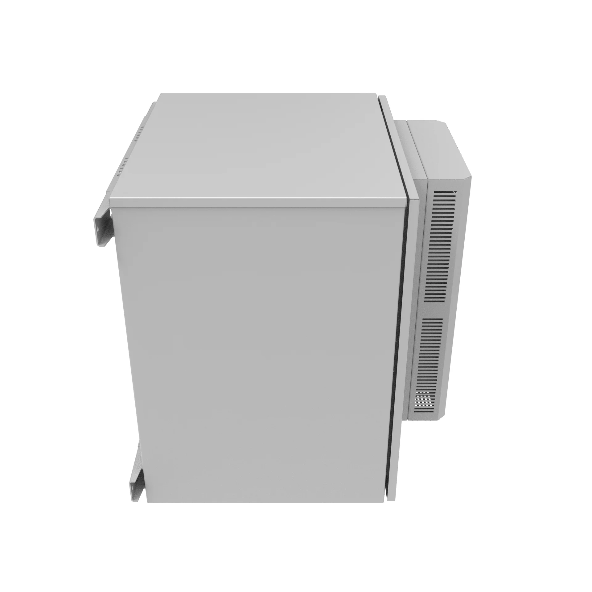 Шкаф уличный всепогодный 15U глубина 600мм (предустановленный кондиционер 500Вт)