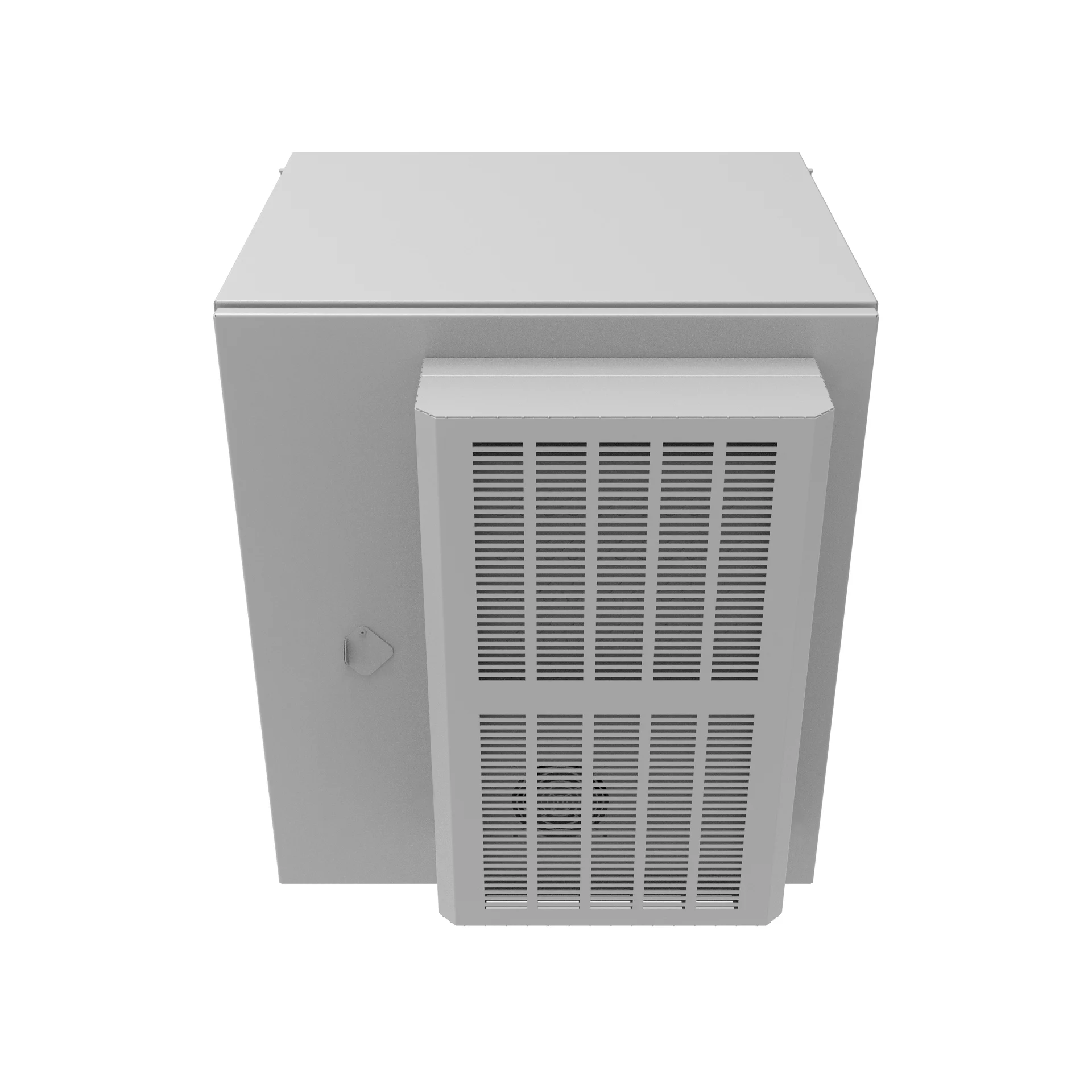 Шкаф уличный всепогодный 15U глубина 600мм (предустановленный кондиционер 500Вт)