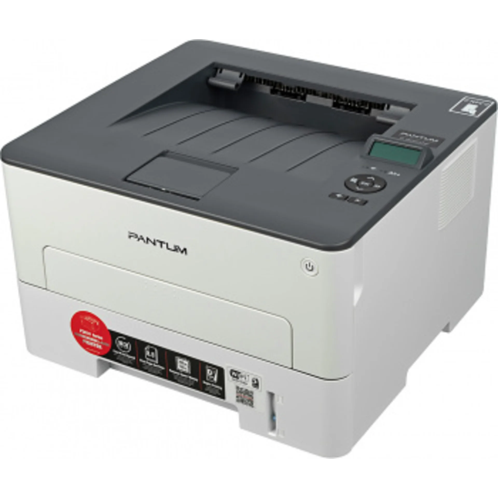 Принтер лазерный Pantum P3010DW A4 Duplex WiFi белый