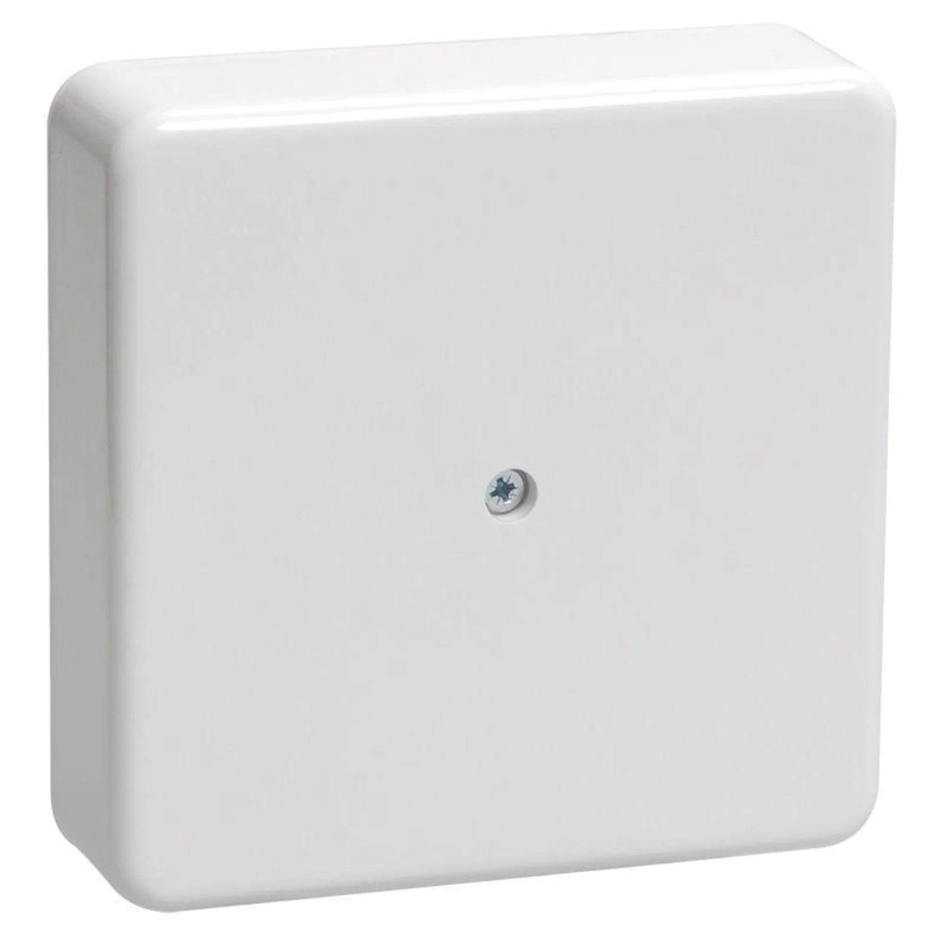 Коробка распаячная ОП 75х75х20 IP20 КМ41212-01 (6 клем. 6кв.мм) бел. IEK UKO10-075-075-020-K01