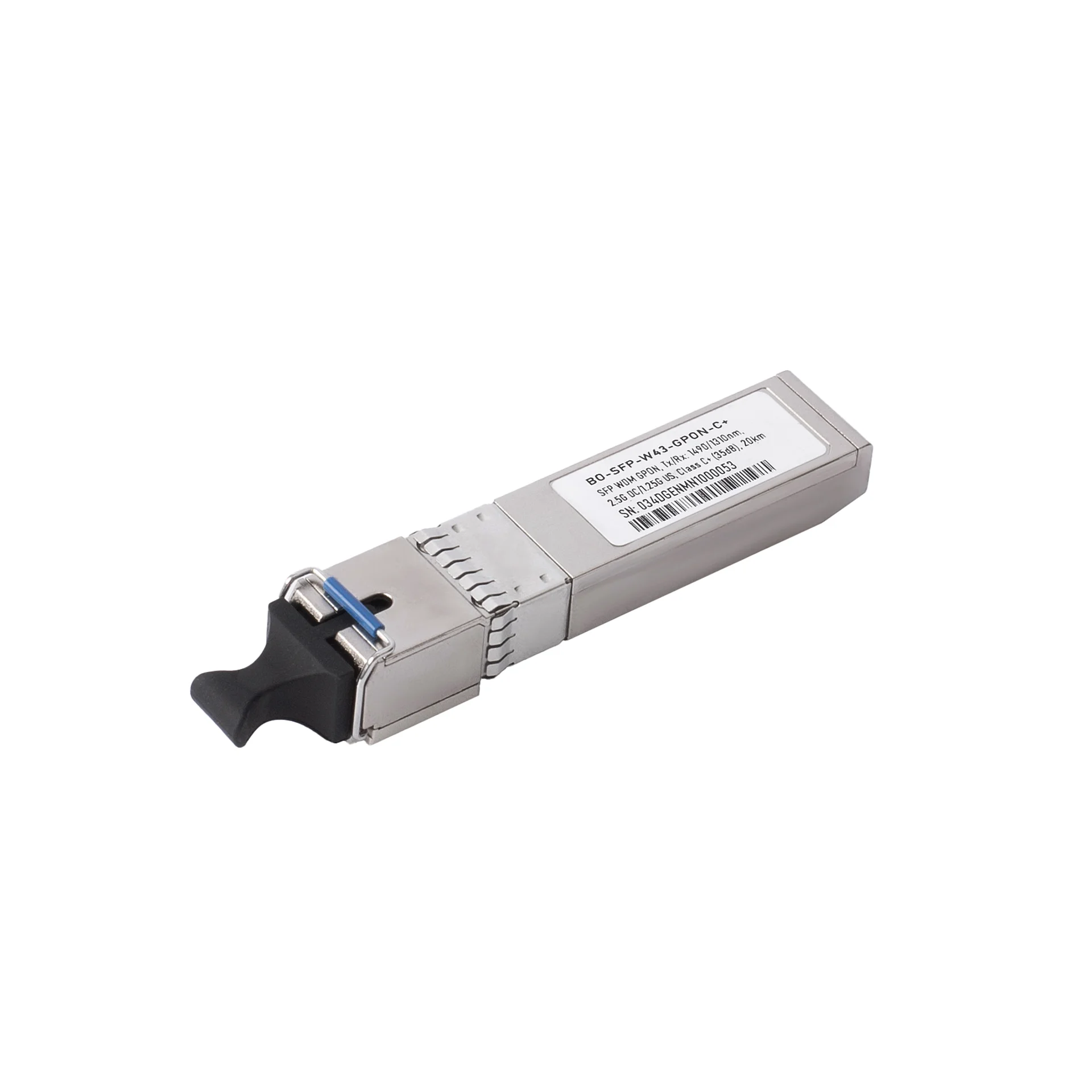 Модуль SFP WDM GPON, дальность до 20км (35dB), Tx/Rx: 1490/1310нм