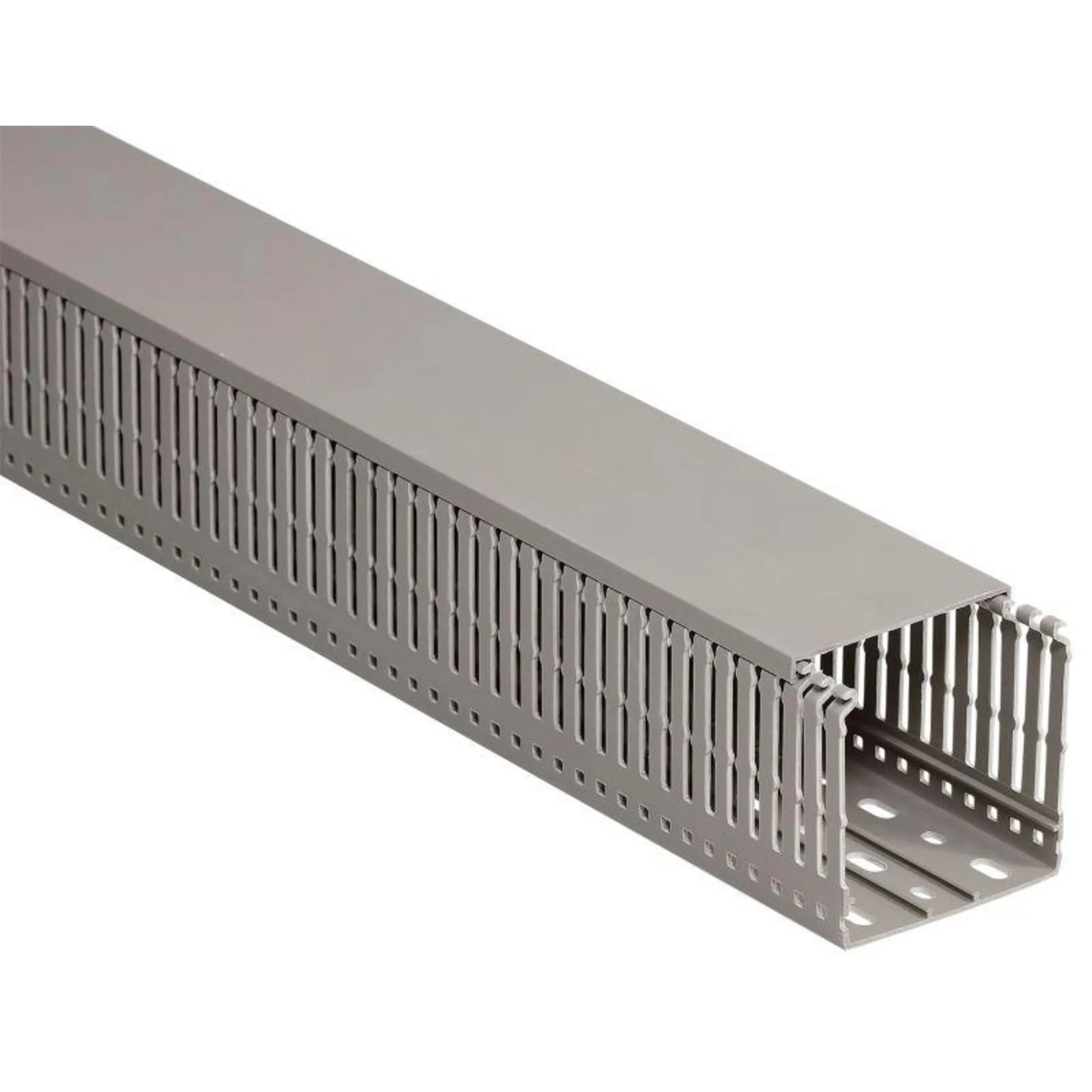 Кабель-канал перфорированный 80х60 L2000 ИМПАКТ серия М (7х11) IEK CKM50-080-060-1-K03