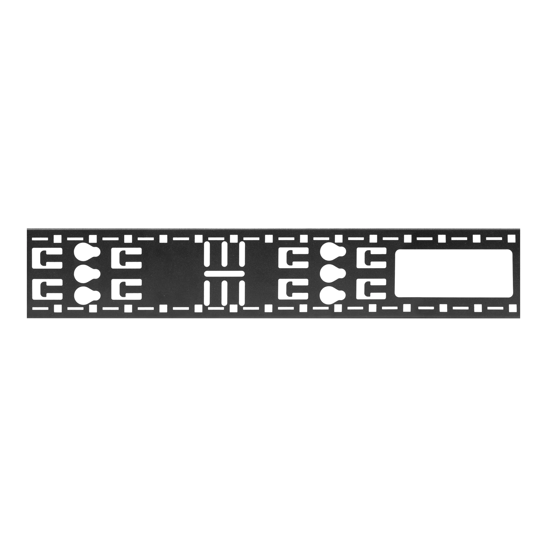 Вертикальный кабельный органайзер для PDU, высотой 47U