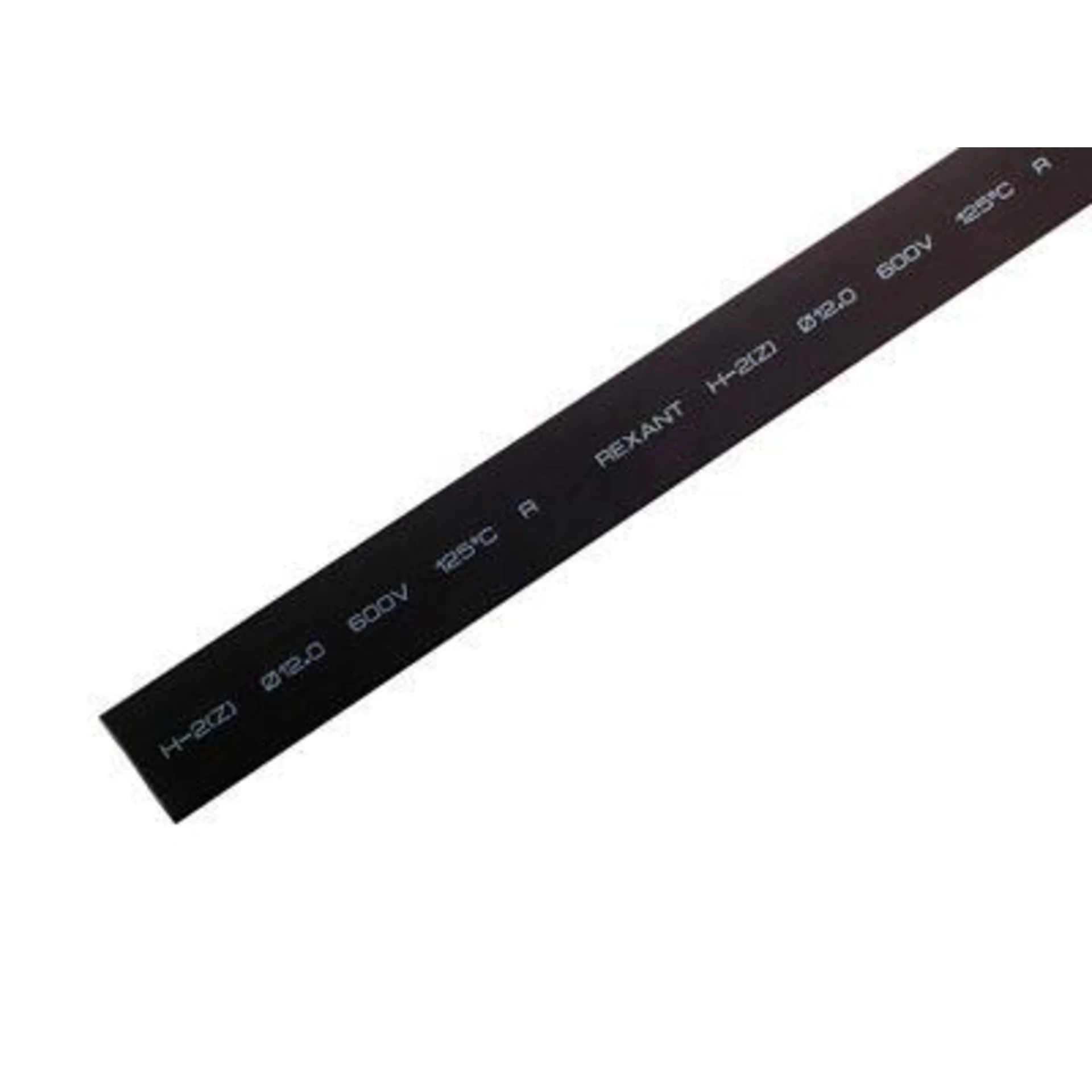 Трубка термоусадочная 12.0/6.0 1м черн. Rexant 21-2006