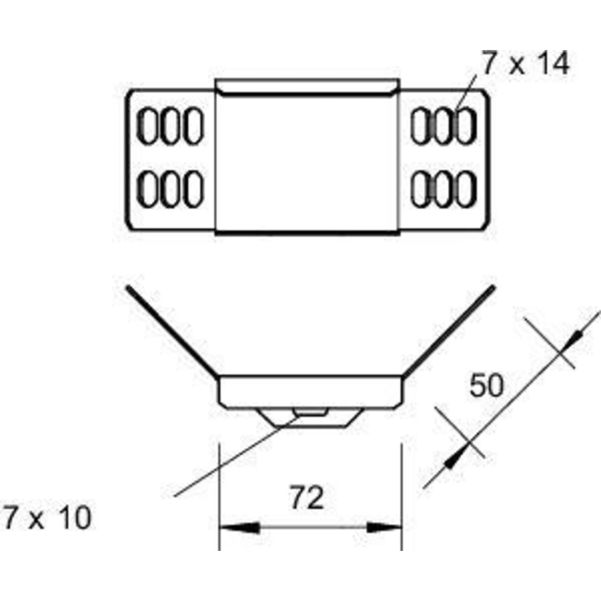 Комплект соединительный для лотка H60 WKV 60 FT OBO 6042910