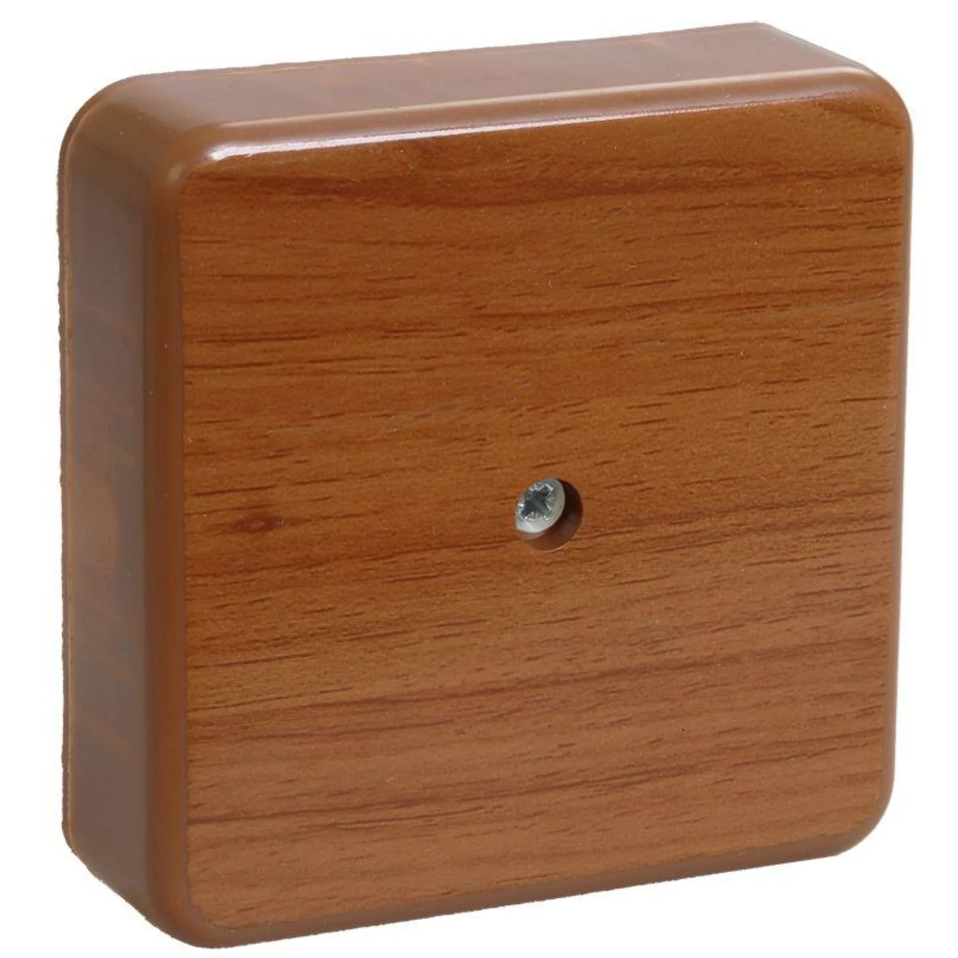 Коробка распаячная ОП 75х75х20 IP20 КМ41212-05 (6 клем. 6кв.мм) дуб IEK UKO10-075-075-020-K24