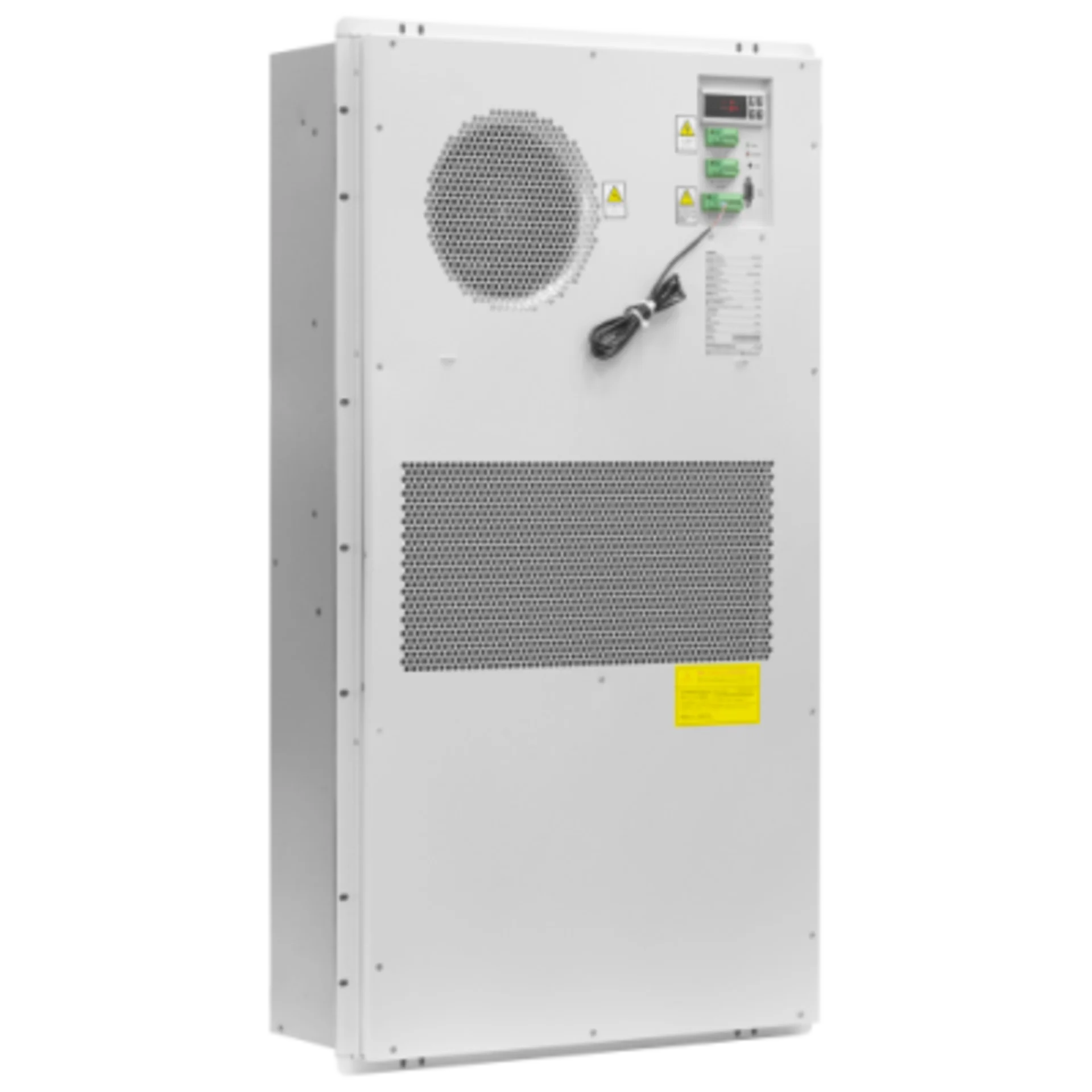 Кондиционер для установки в уличный шкаф, холодопроизводительность 2500Вт, со встроенным электрическим калорифером, 220В переменного тока