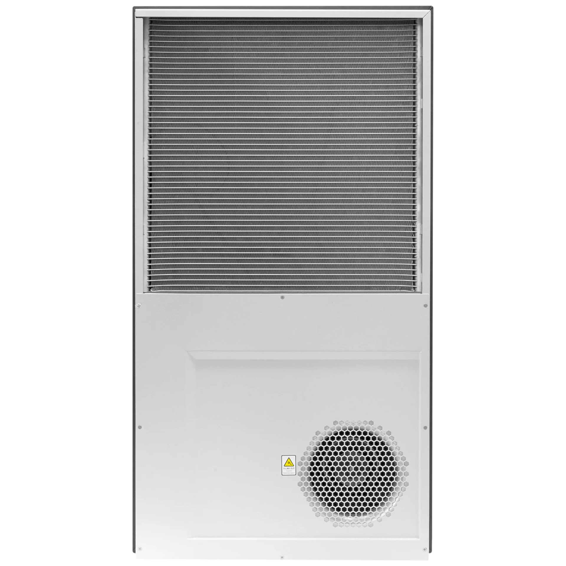 Кондиционер для установки в уличный шкаф, холодопроизводительность 2500Вт, со встроенным электрическим калорифером, 220В переменного тока