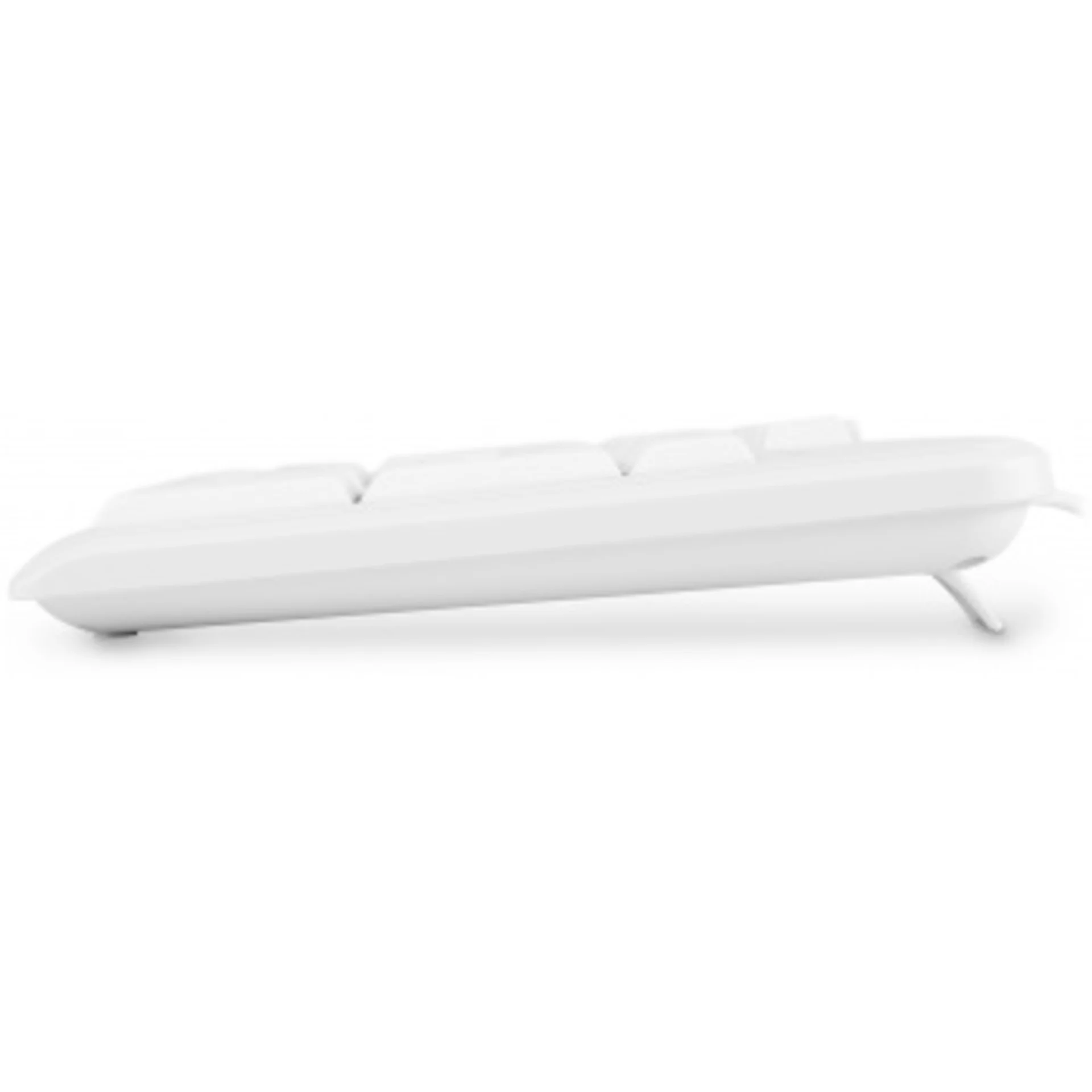 Клавиатура + мышь Оклик S650 клав:белый мышь:белый USB Multimedia (1875257)