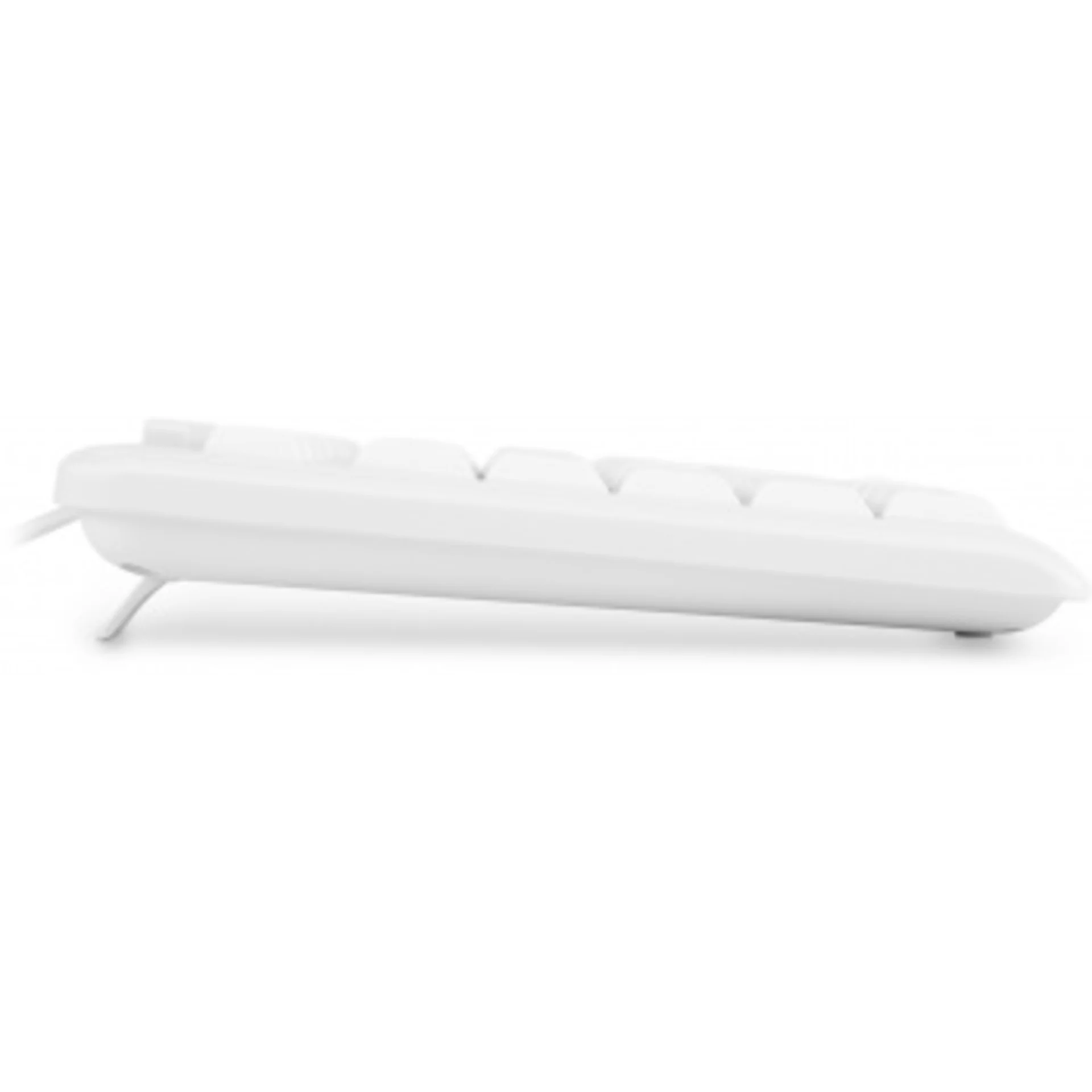 Клавиатура + мышь Оклик S650 клав:белый мышь:белый USB Multimedia (1875257)