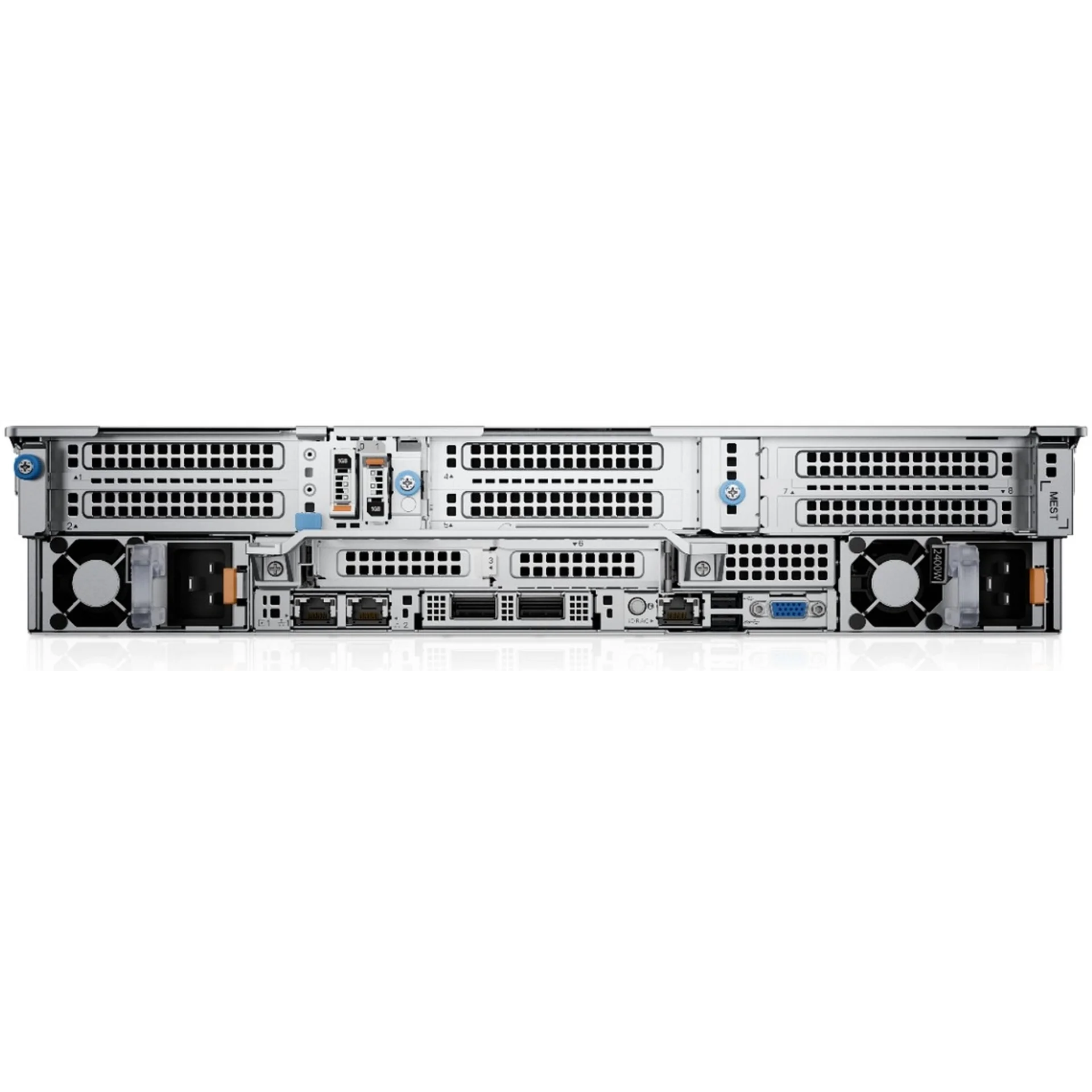 Сервер DELL PowerEdge R7625, 2 x AMD EPYC 9654, 2x1920GB SATA SSD, 1x960GB SATA SSD, PERC H755, 2x10/25G SFP+ B57414, Idrac9 Ent, Rail Kit